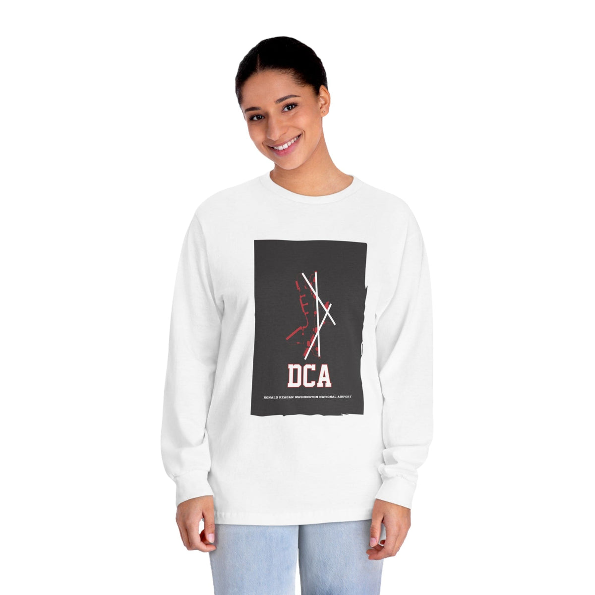 WASHINGTON – Trendy Design, Premium Long Sleeve Tee