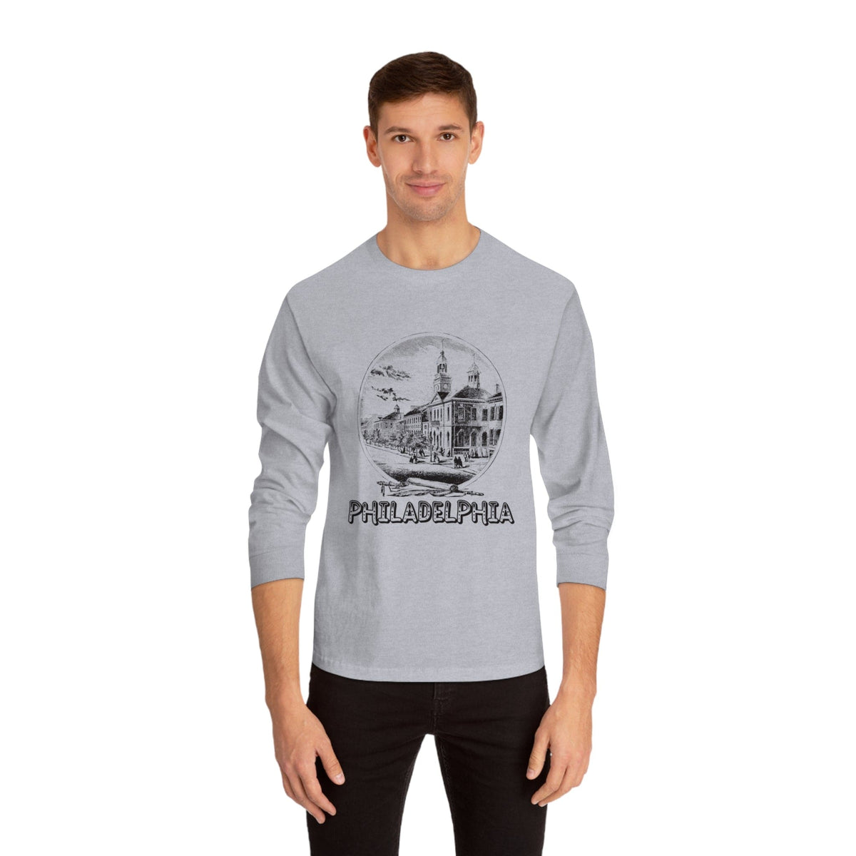 PHILADELPHIA – Trendy Design, Premium Long Sleeve Tee