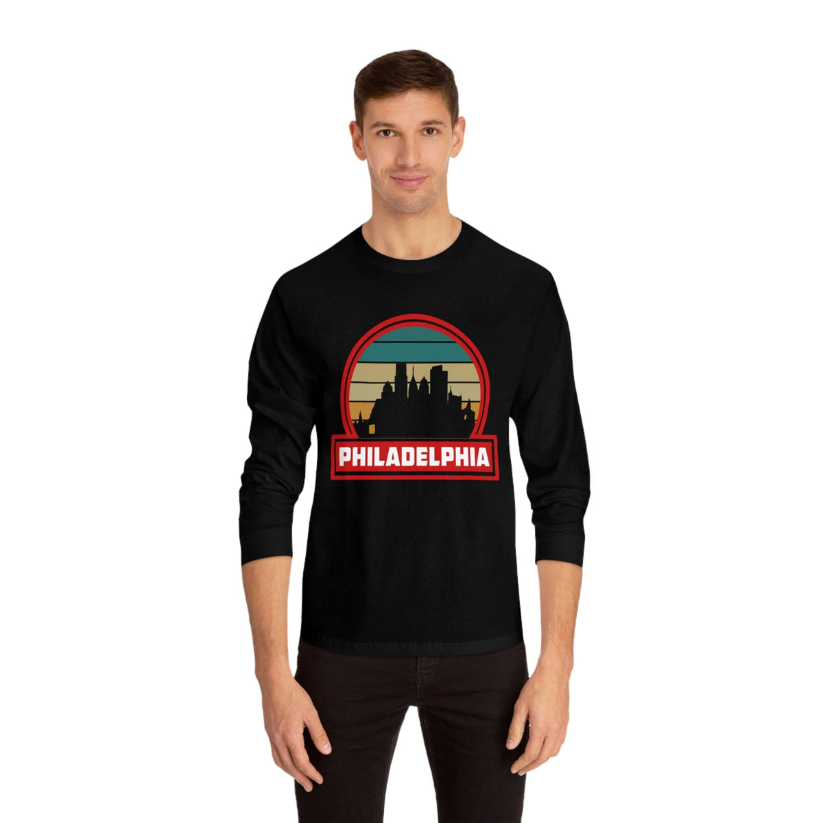 PHILADELPHIA – Trendy Design, Premium Long Sleeve Tee