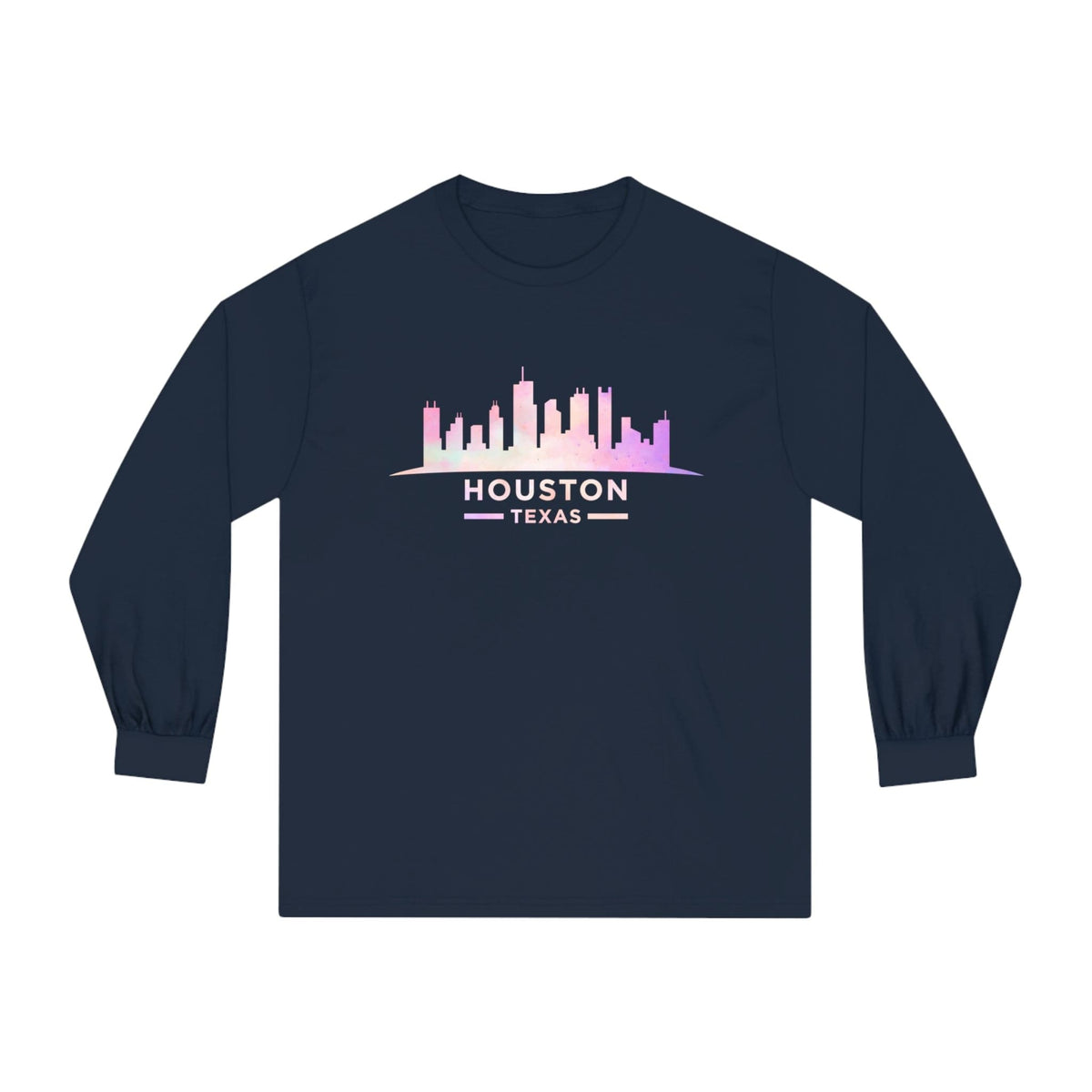 HOUSTON – Trendy Design, Premium Long Sleeve Tee