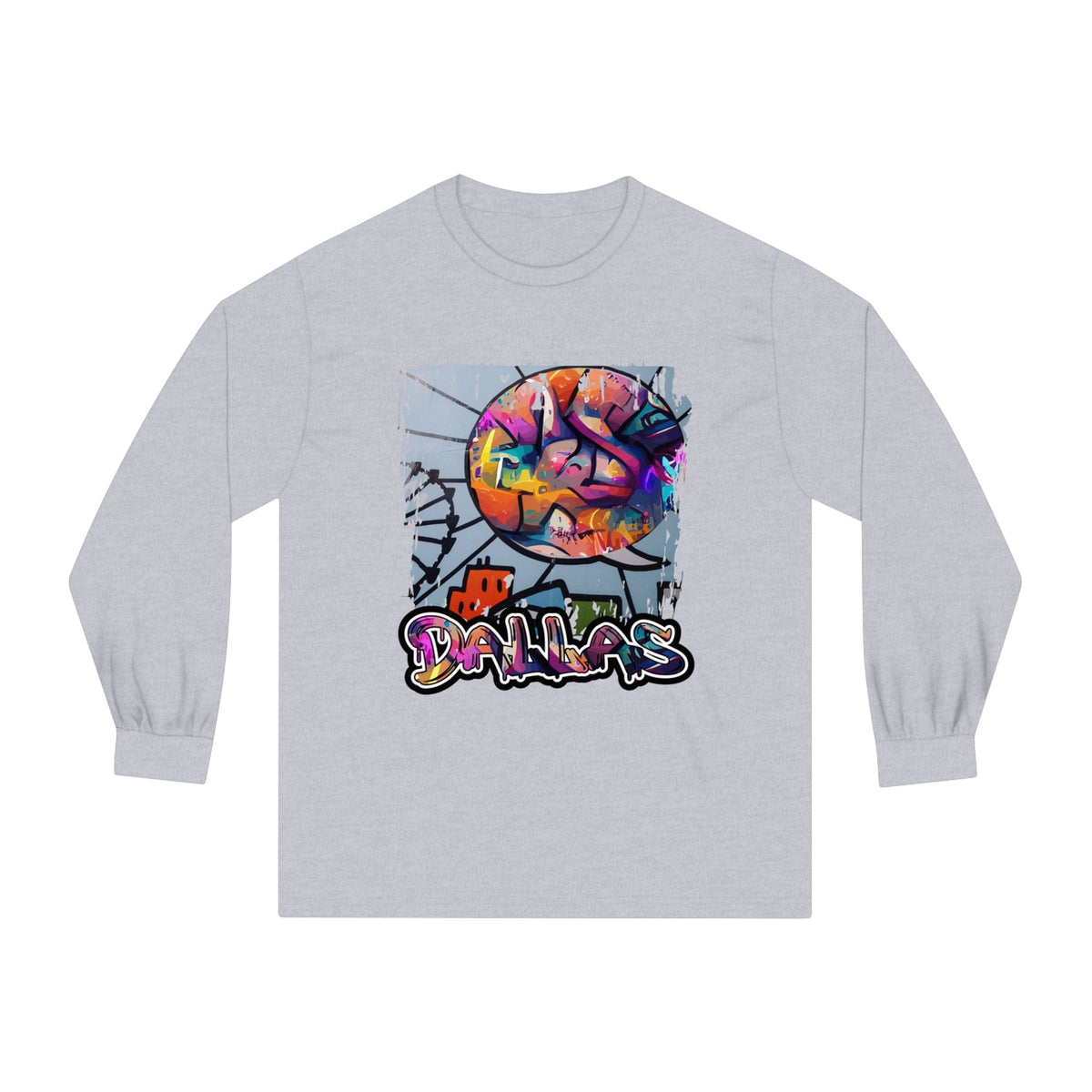 DALLAS – Trendy Design, Premium Long Sleeve Tee