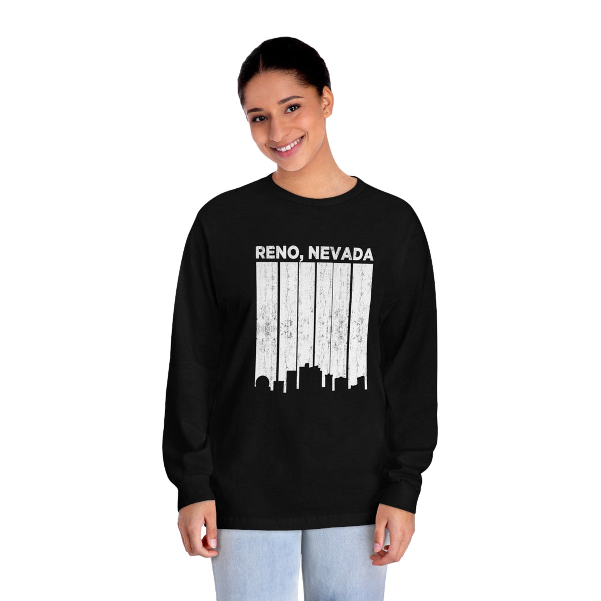 RENO – Trendy Design, Premium Long Sleeve Tee