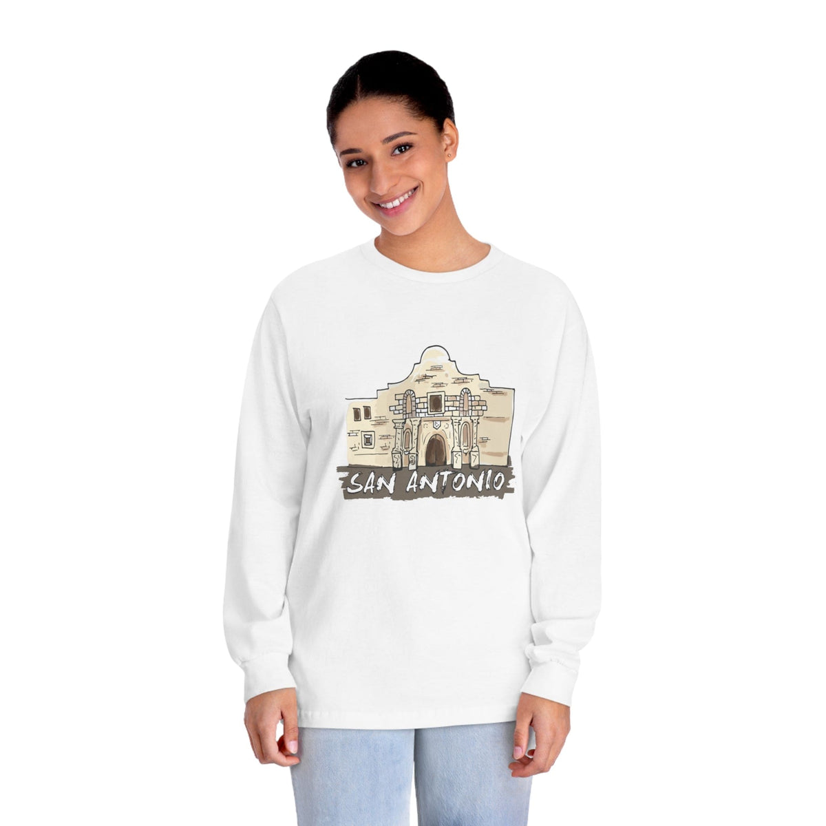 SAN ANTONIO – Trendy Design, Premium Long Sleeve Tee