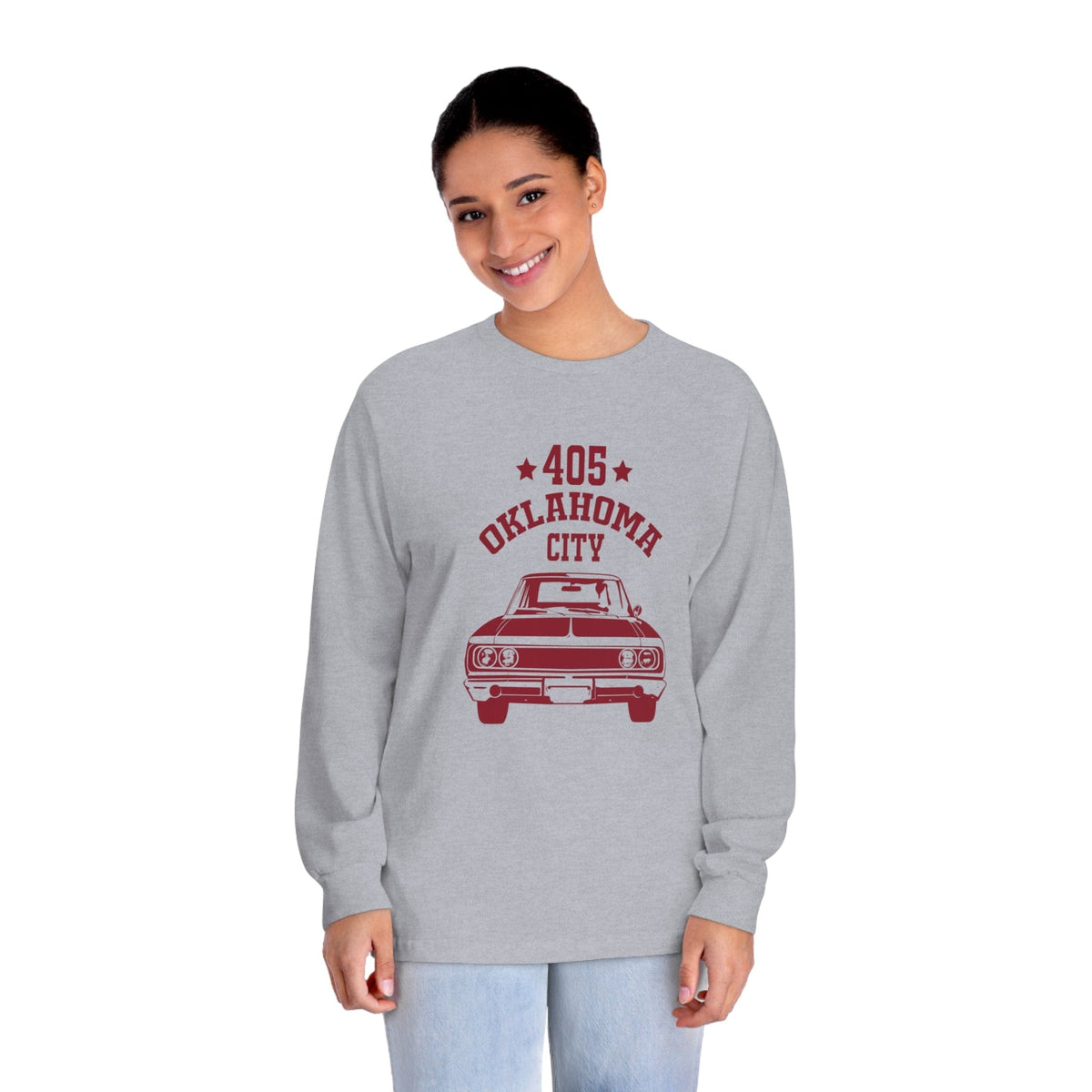 OKLAHOMA CITY – Trendy Design, Premium Long Sleeve Tee