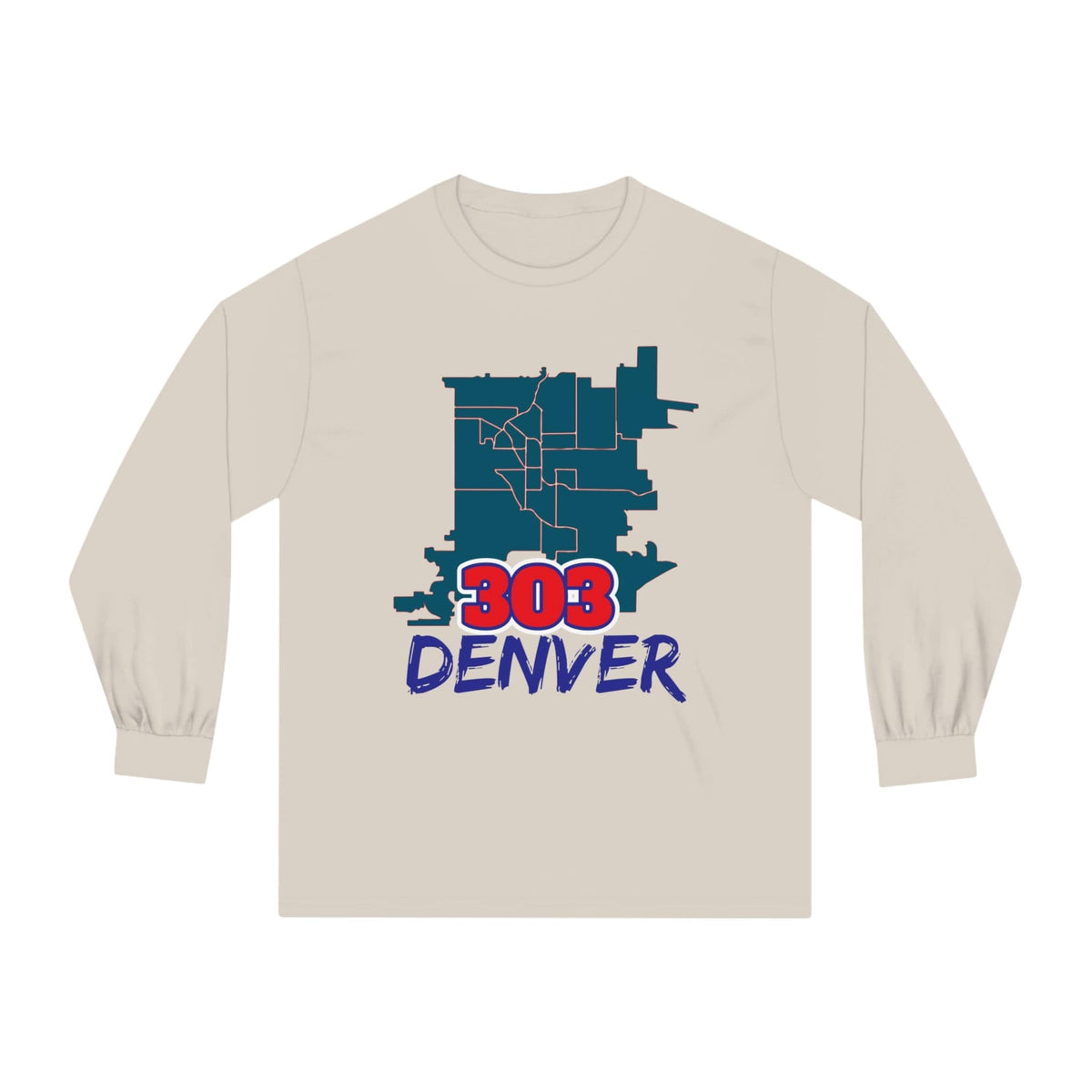 DENVER – Trendy Design, Premium Long Sleeve Tee