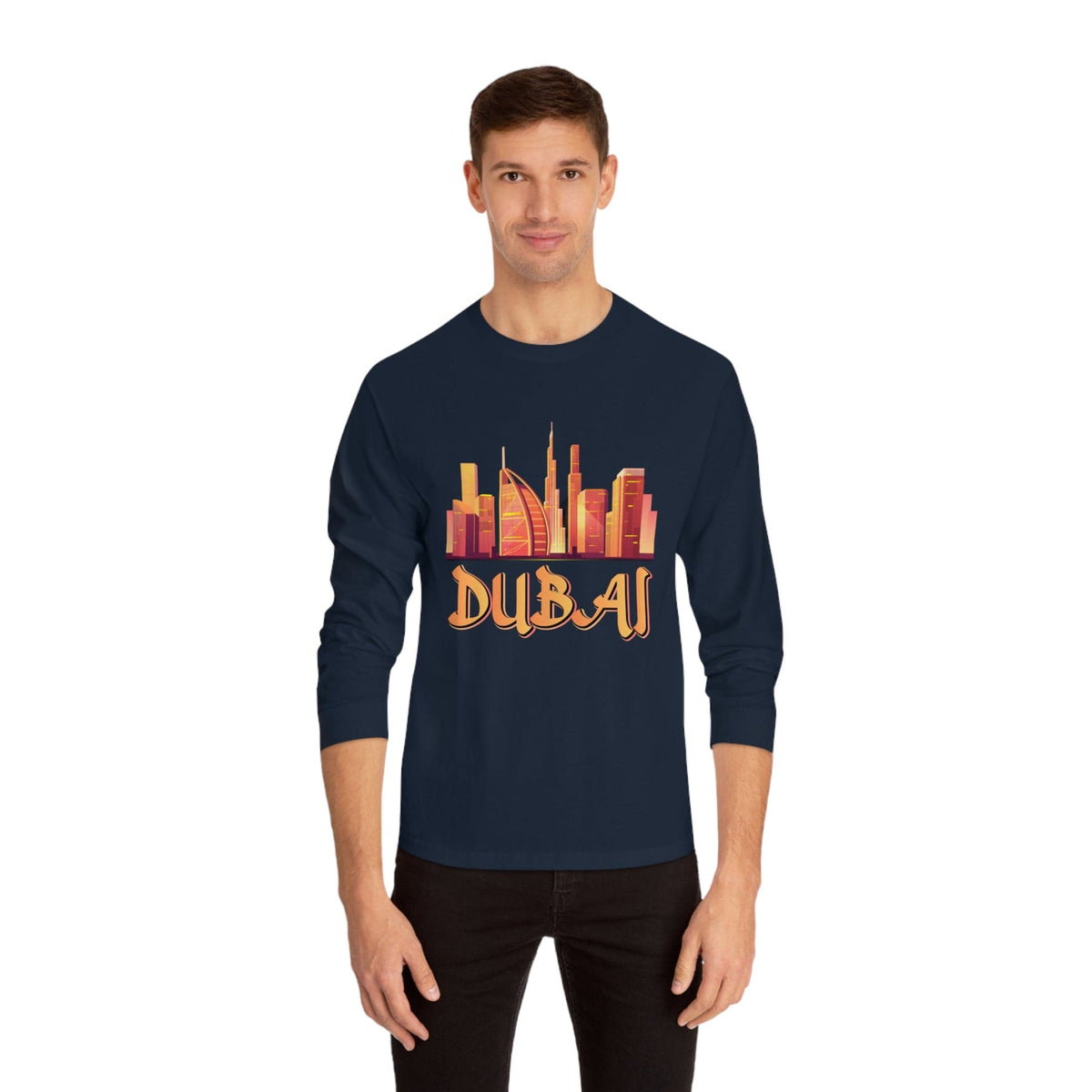 DUBAI – Trendy Design, Premium Long Sleeve Tee
