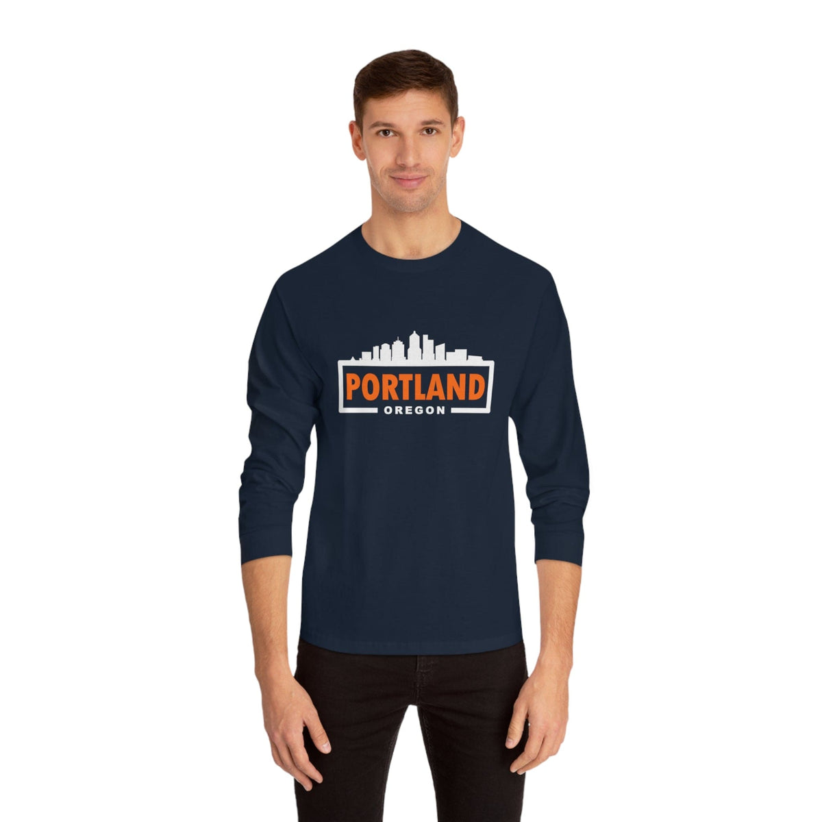PORTLAND – Trendy Design, Premium Long Sleeve Tee