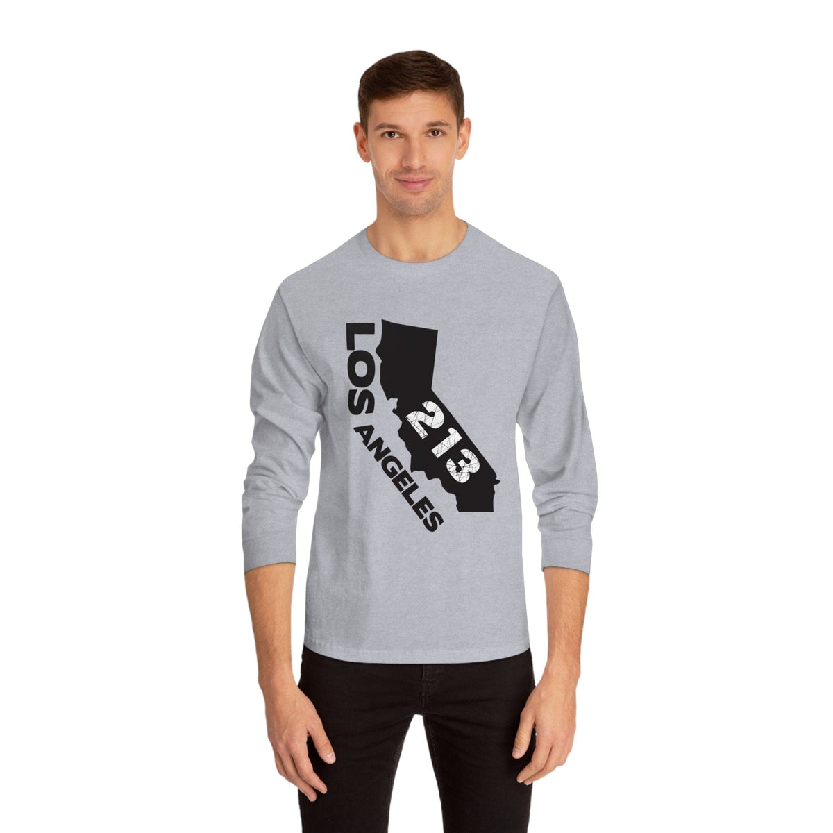 LOS ANGELES – Trendy Design, Premium Long Sleeve Tee