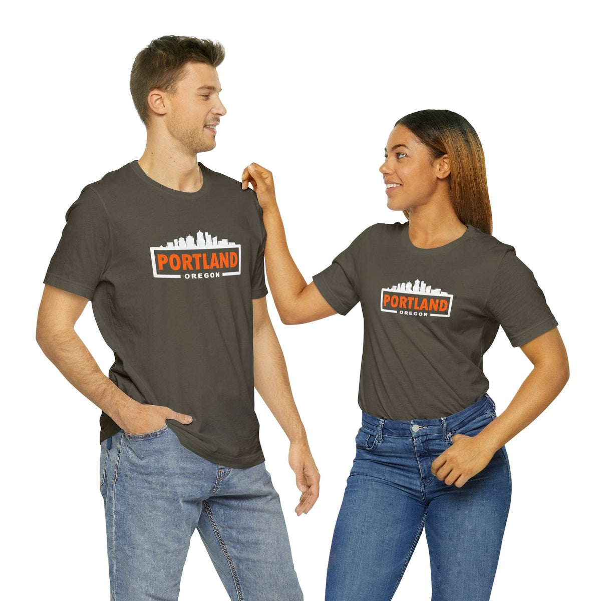 Portland Skyline - Short Sleeve Tee