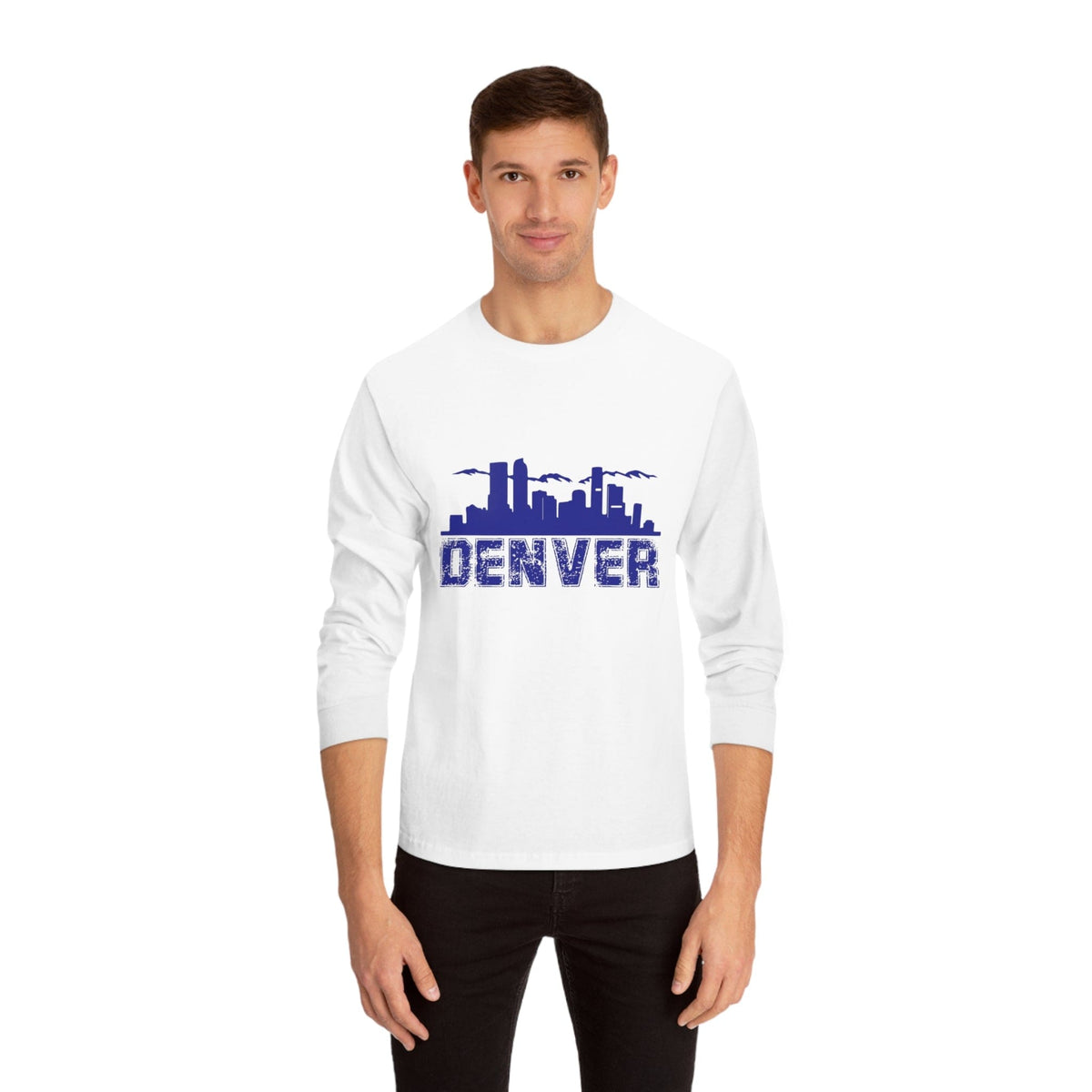 DENVER – Trendy Design, Premium Long Sleeve Tee