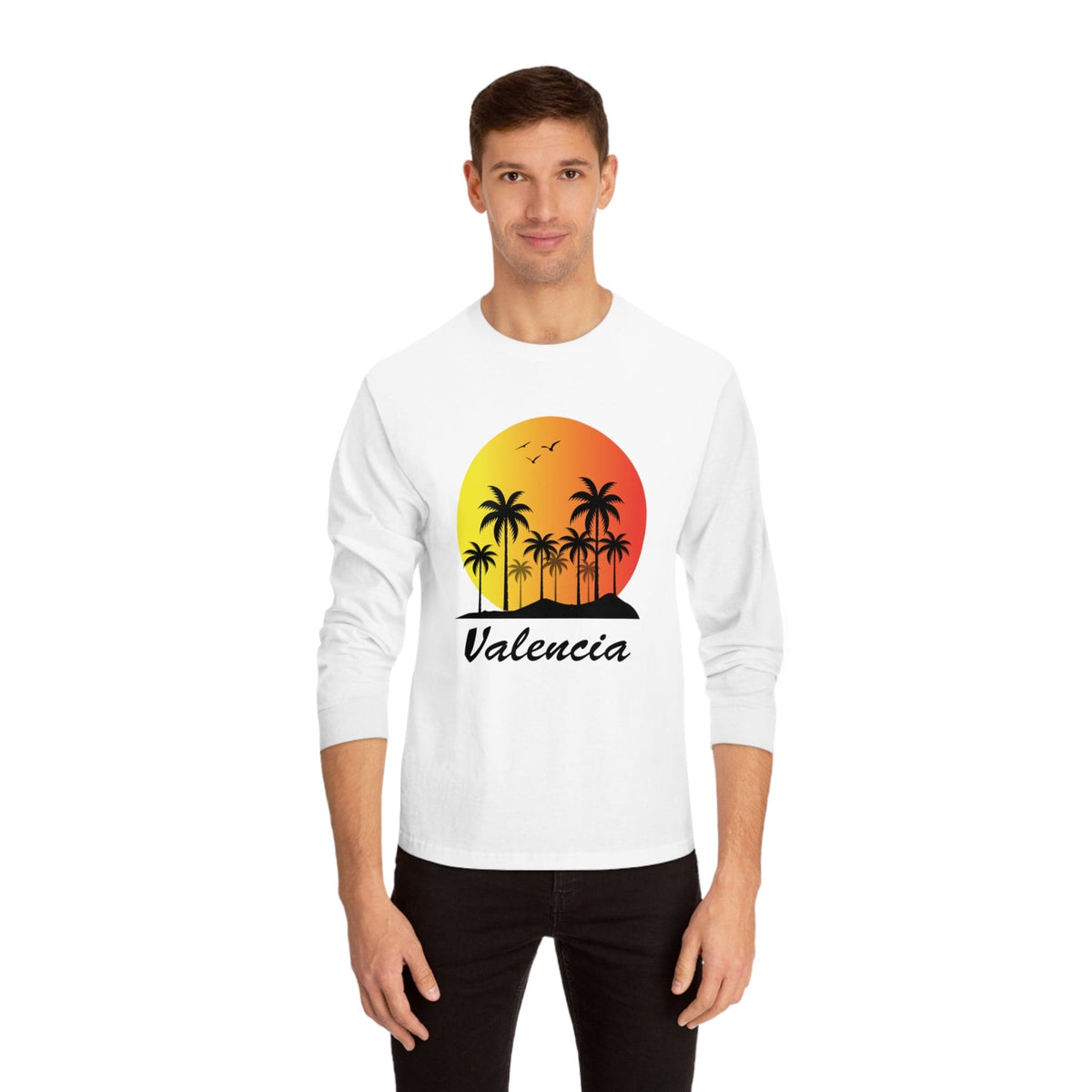 VALENCIA – Trendy Design, Premium Long Sleeve Tee