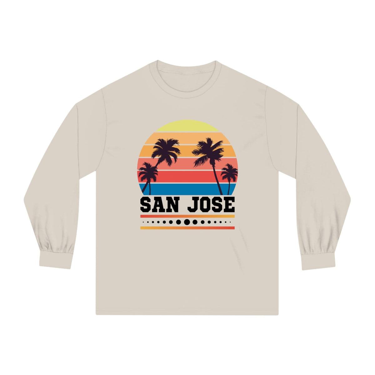 SAN JOSE – Trendy Design, Premium Long Sleeve Tee