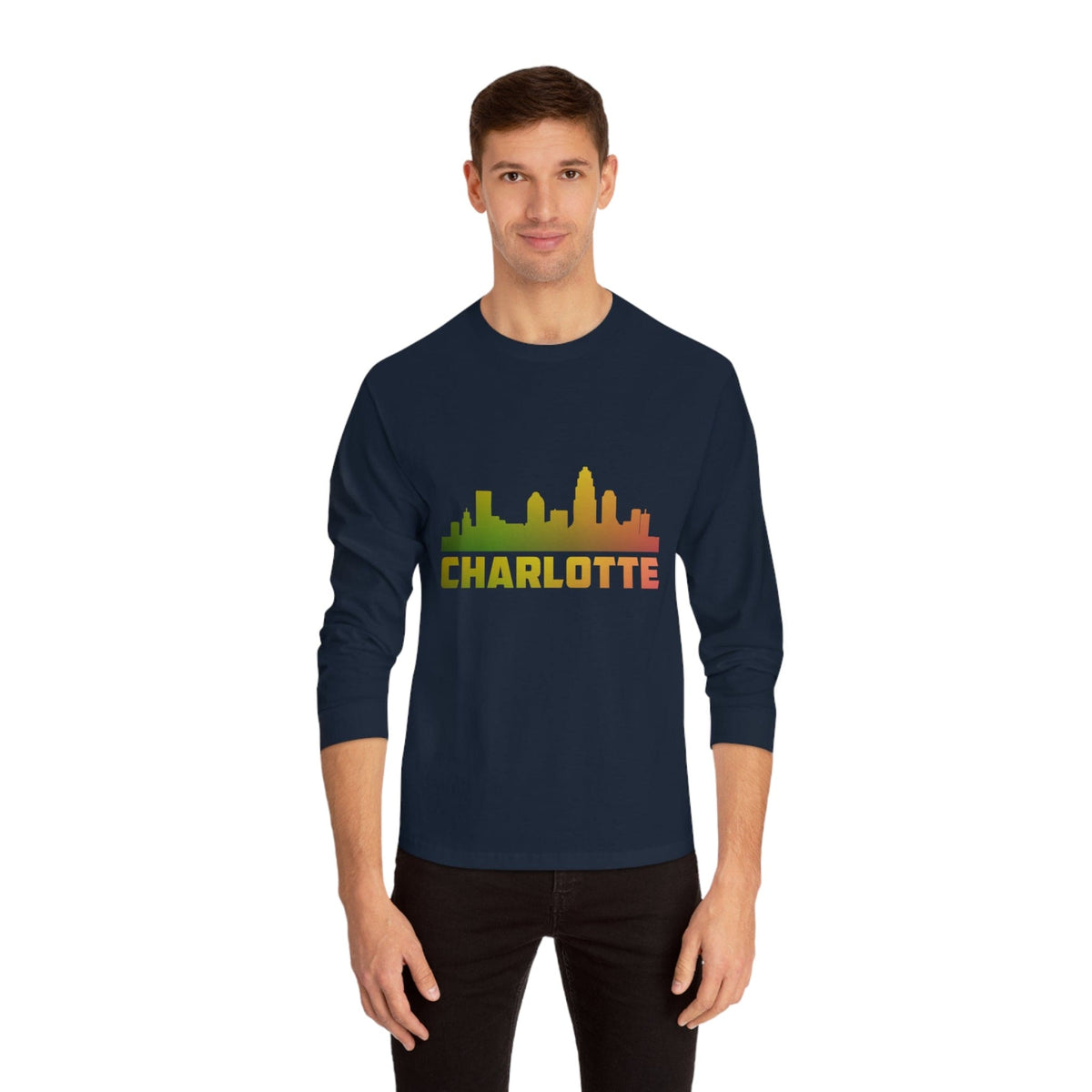 CHARLOTTE – Trendy Design, Premium Long Sleeve Tee