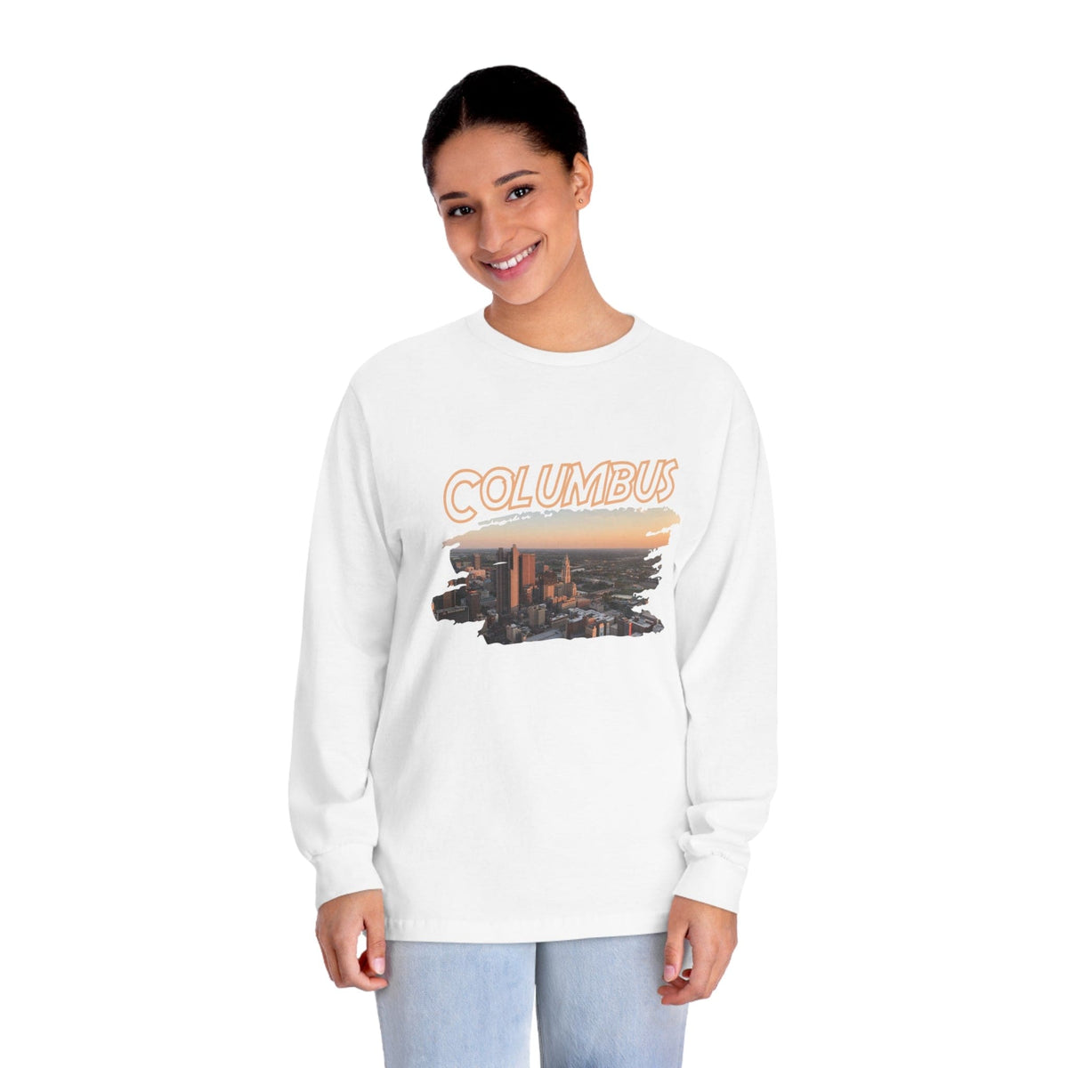 COLUMBUS – Trendy Design, Premium Long Sleeve Tee