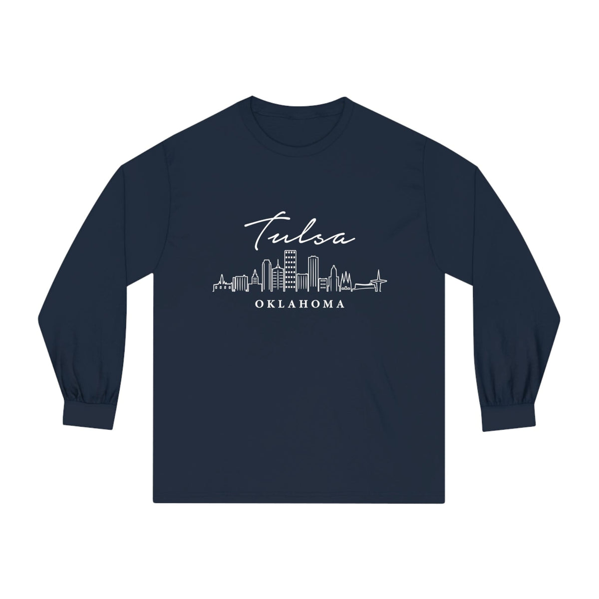 TULSA – Trendy Design, Premium Long Sleeve Tee
