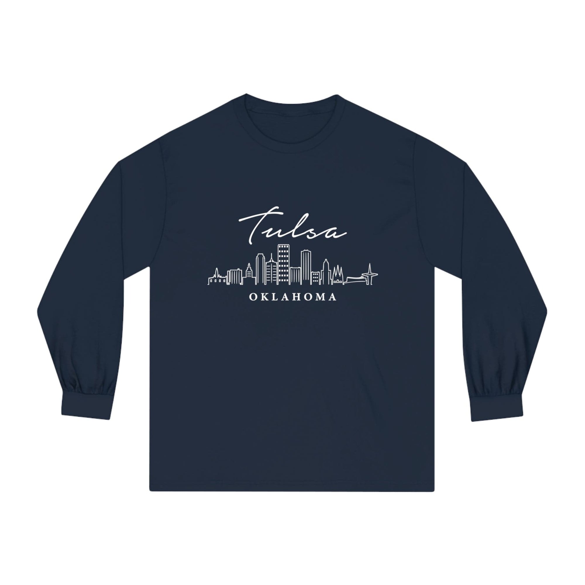 TULSA – Trendy Design, Premium Long Sleeve Tee