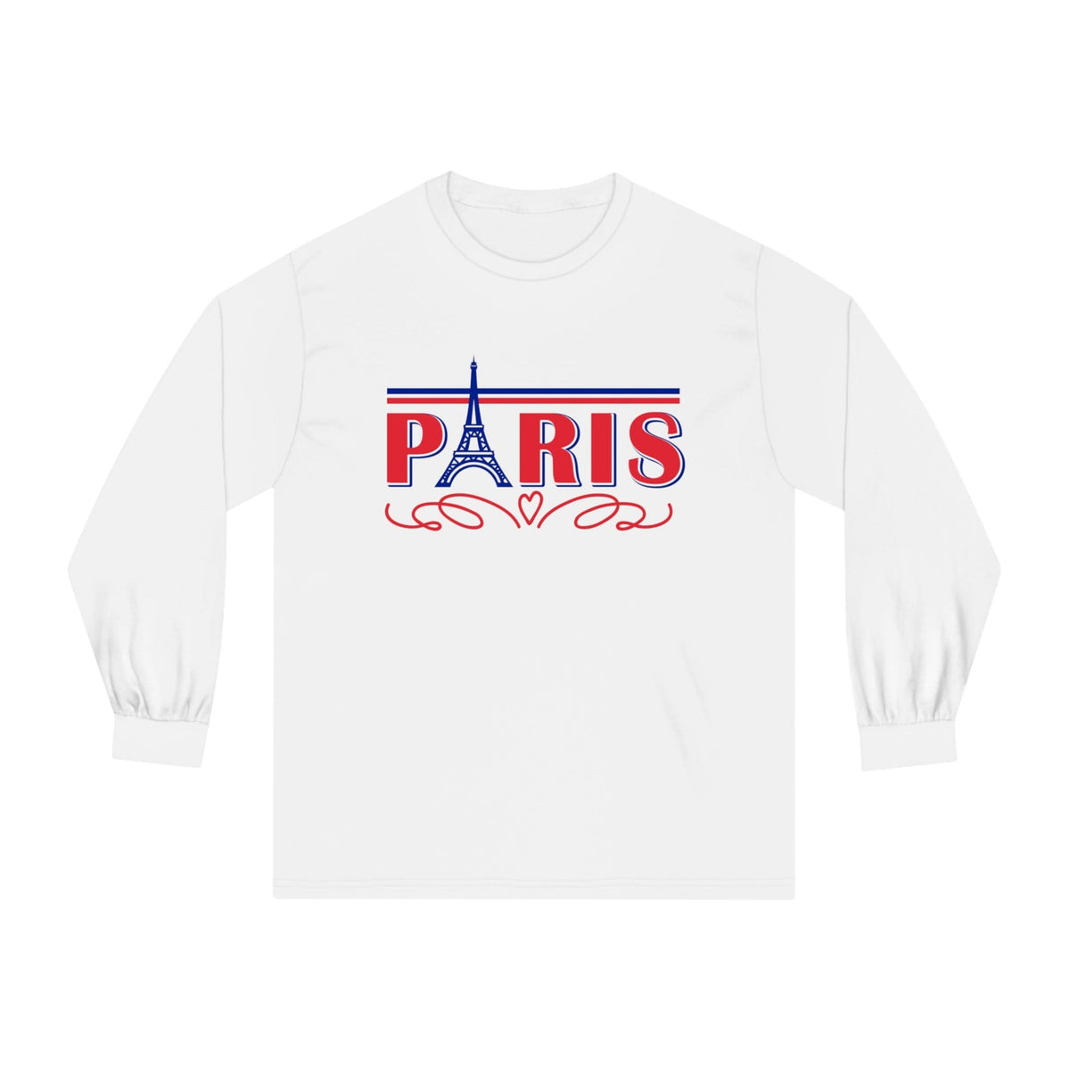 PARIS – Trendy Design, Premium Long Sleeve Tee