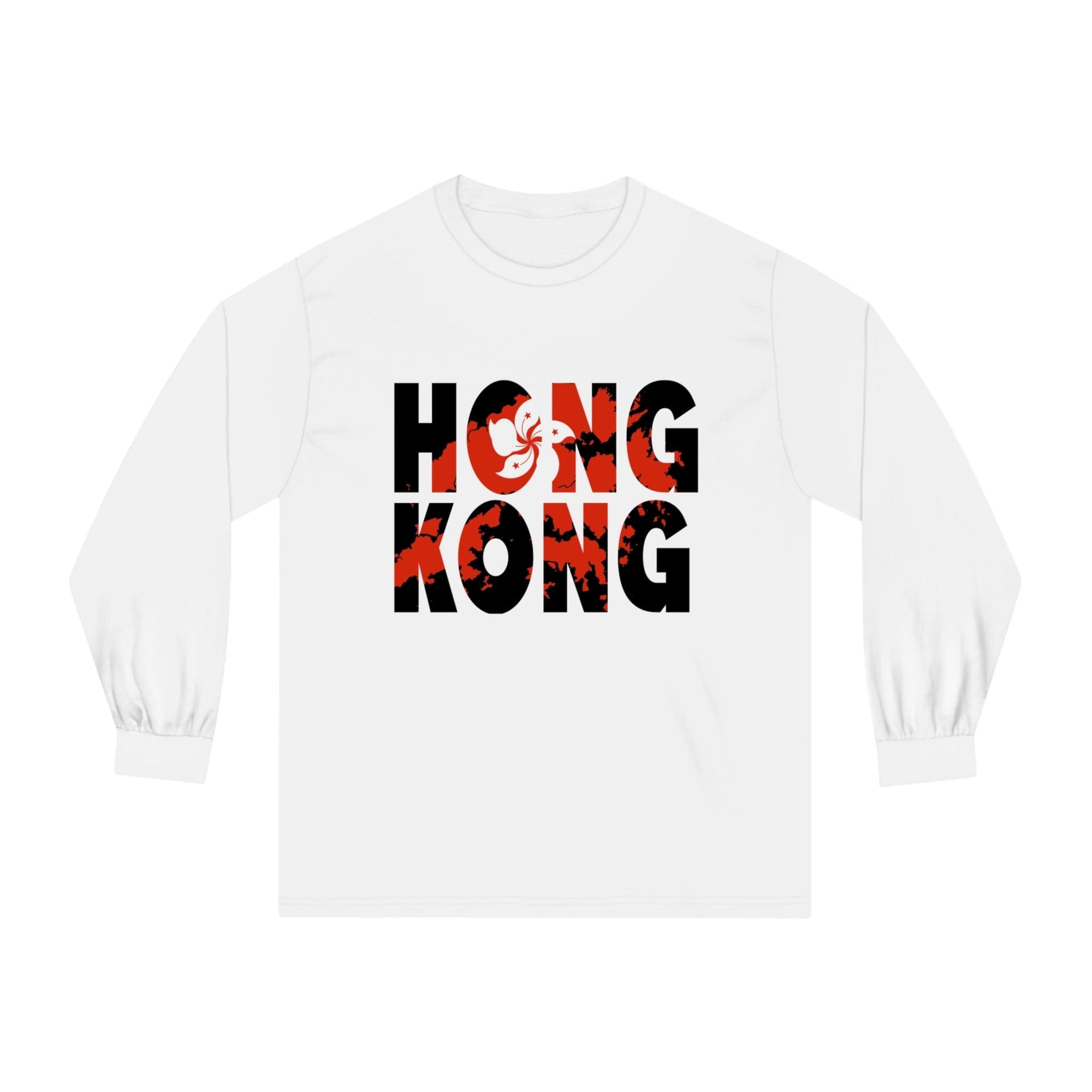 HONG KONG – Trendy Design, Premium Long Sleeve Tee