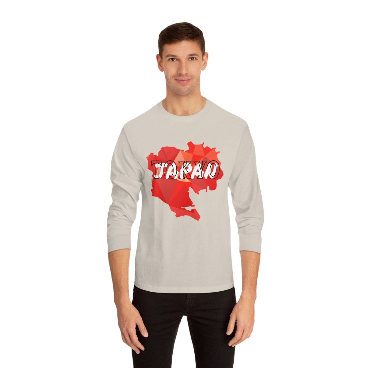 TOKYO – Trendy Design, Premium Long Sleeve Tee