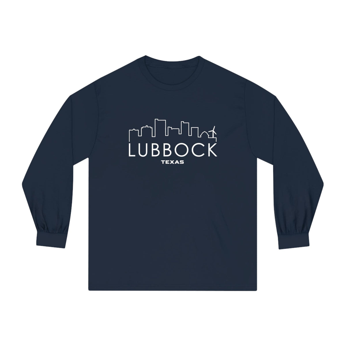 LUBBOCK – Trendy Design, Premium Long Sleeve Tee