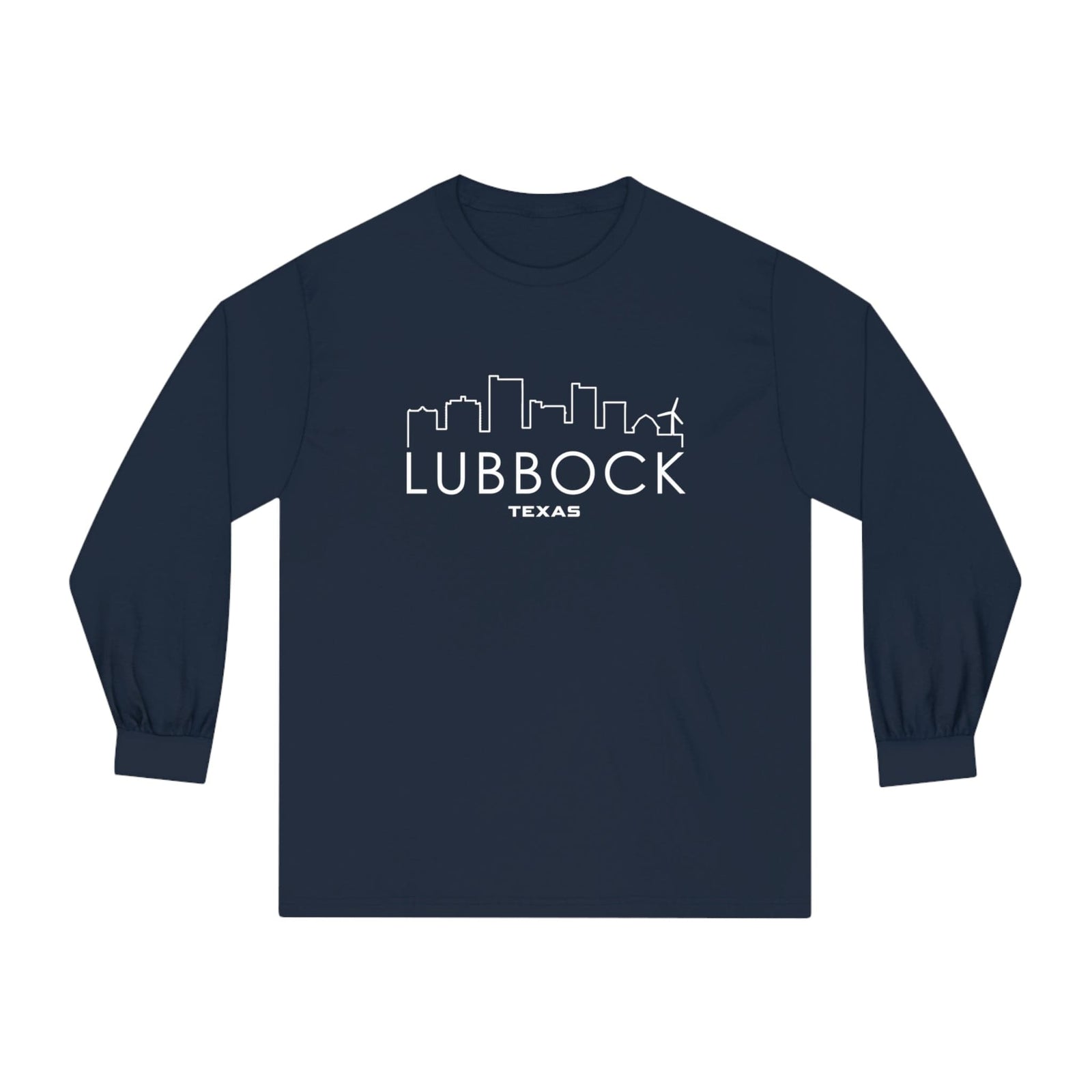 LUBBOCK – Trendy Design, Premium Long Sleeve Tee