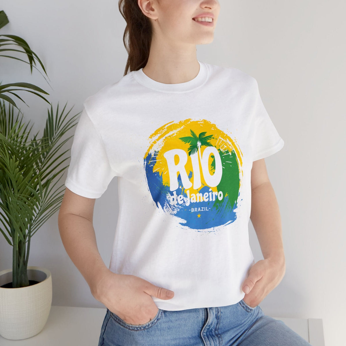 Rio Spirit Abstract - Short Sleeve Tee
