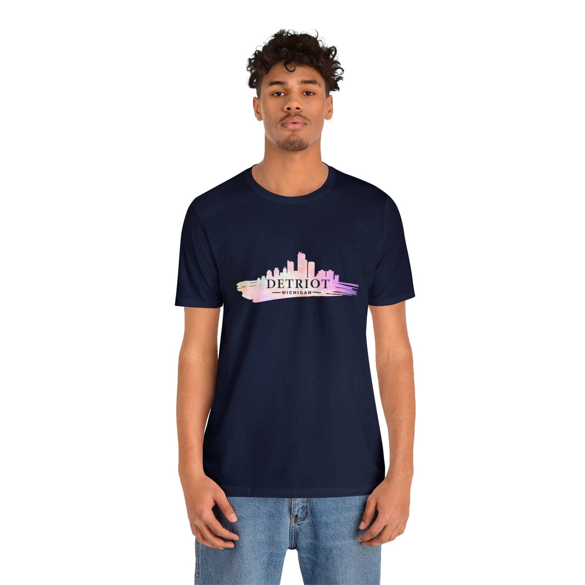 Detroit Skyline - Short Sleeve Tee