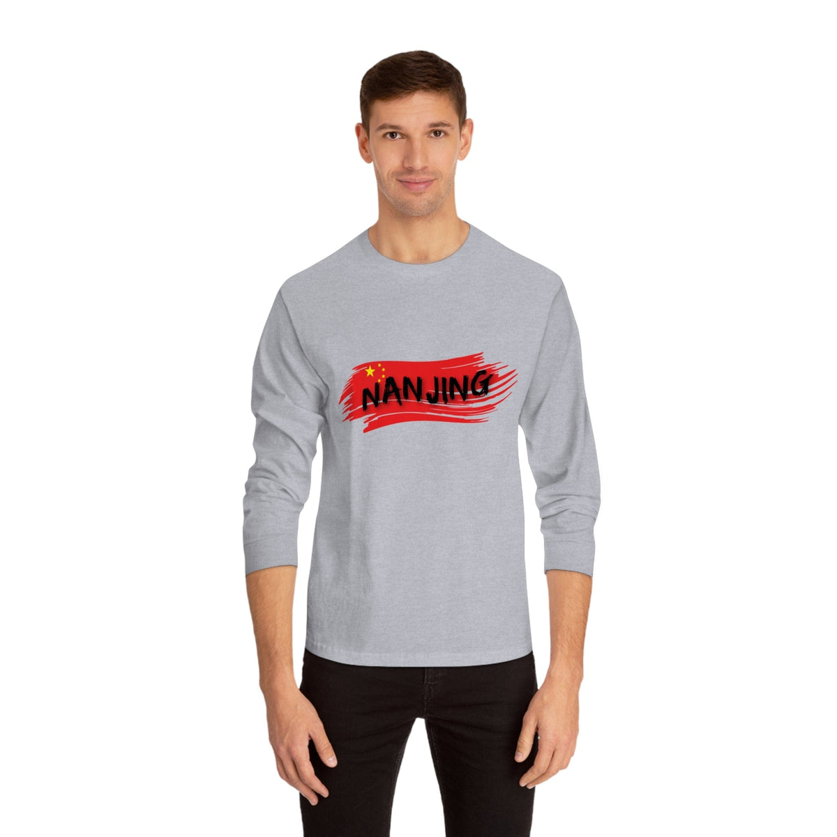 NANJING – Trendy Design, Premium Long Sleeve Tee