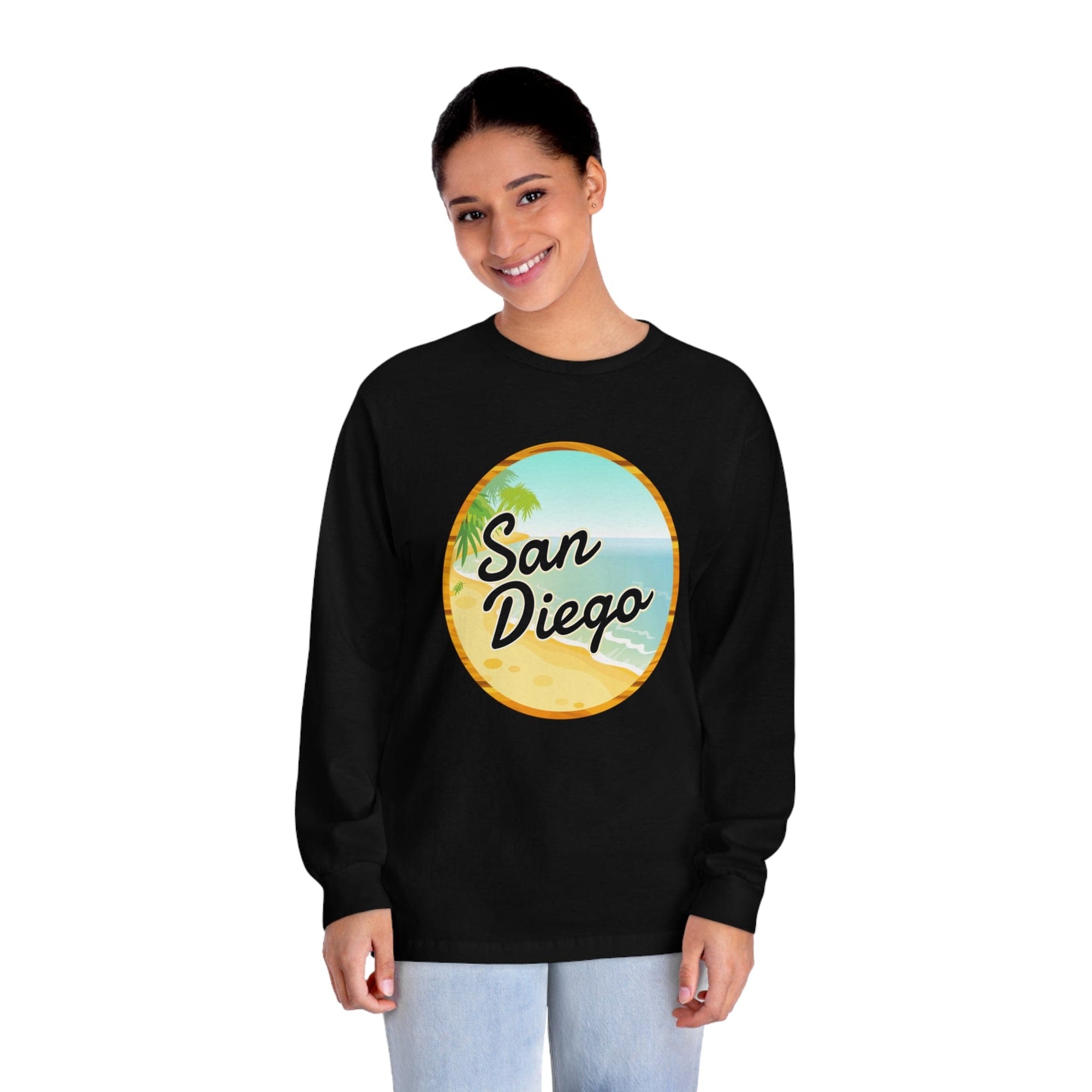 SAN DIEGO – Trendy Design, Premium Long Sleeve Tee