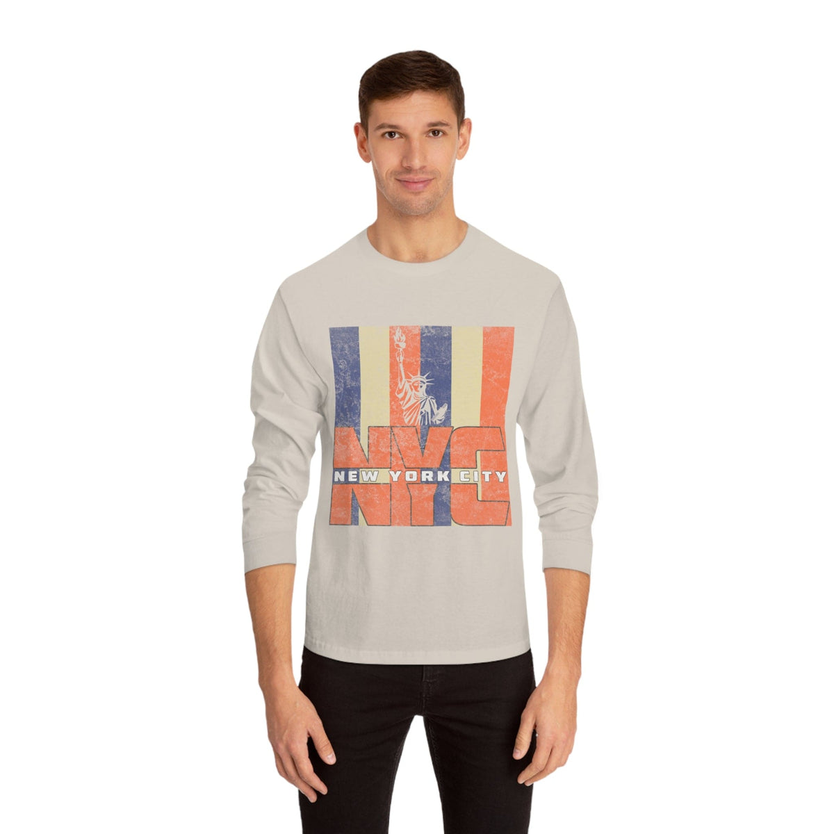 NEW YORK CITY – Trendy Design, Premium Long Sleeve Tee