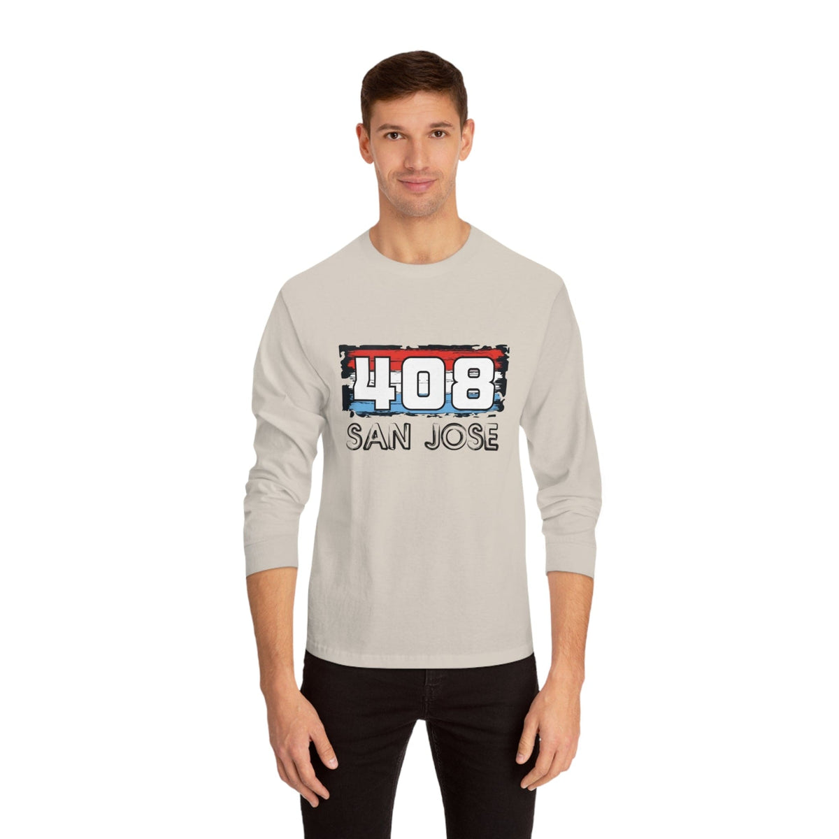 SAN JOSE – Trendy Design, Premium Long Sleeve Tee
