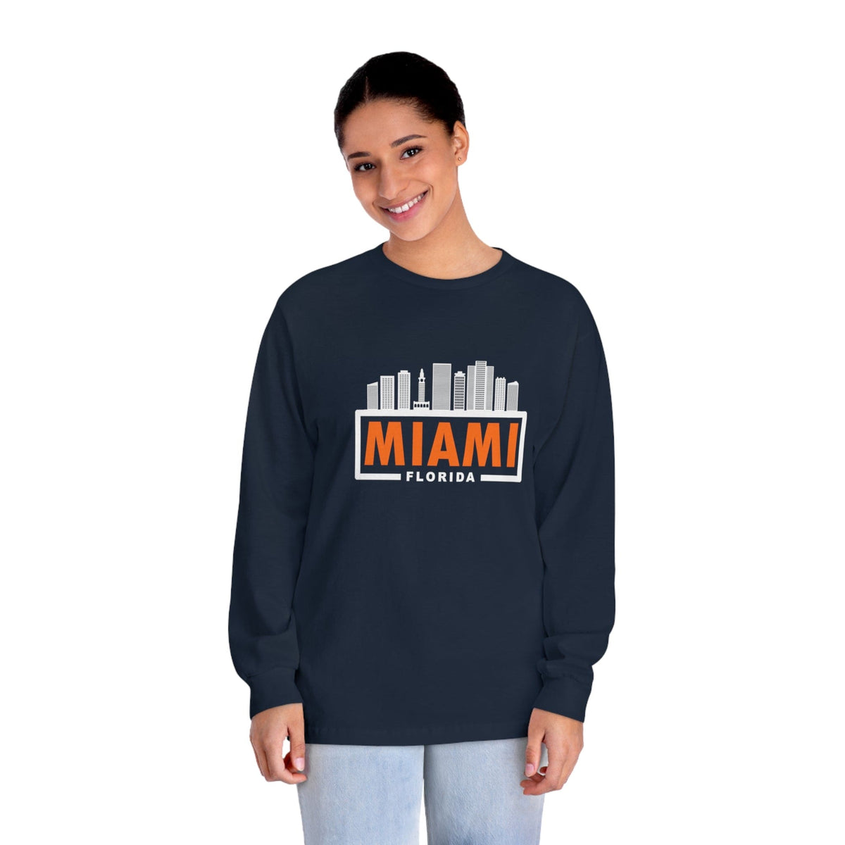 MIAMI – Trendy Design, Premium Long Sleeve Tee