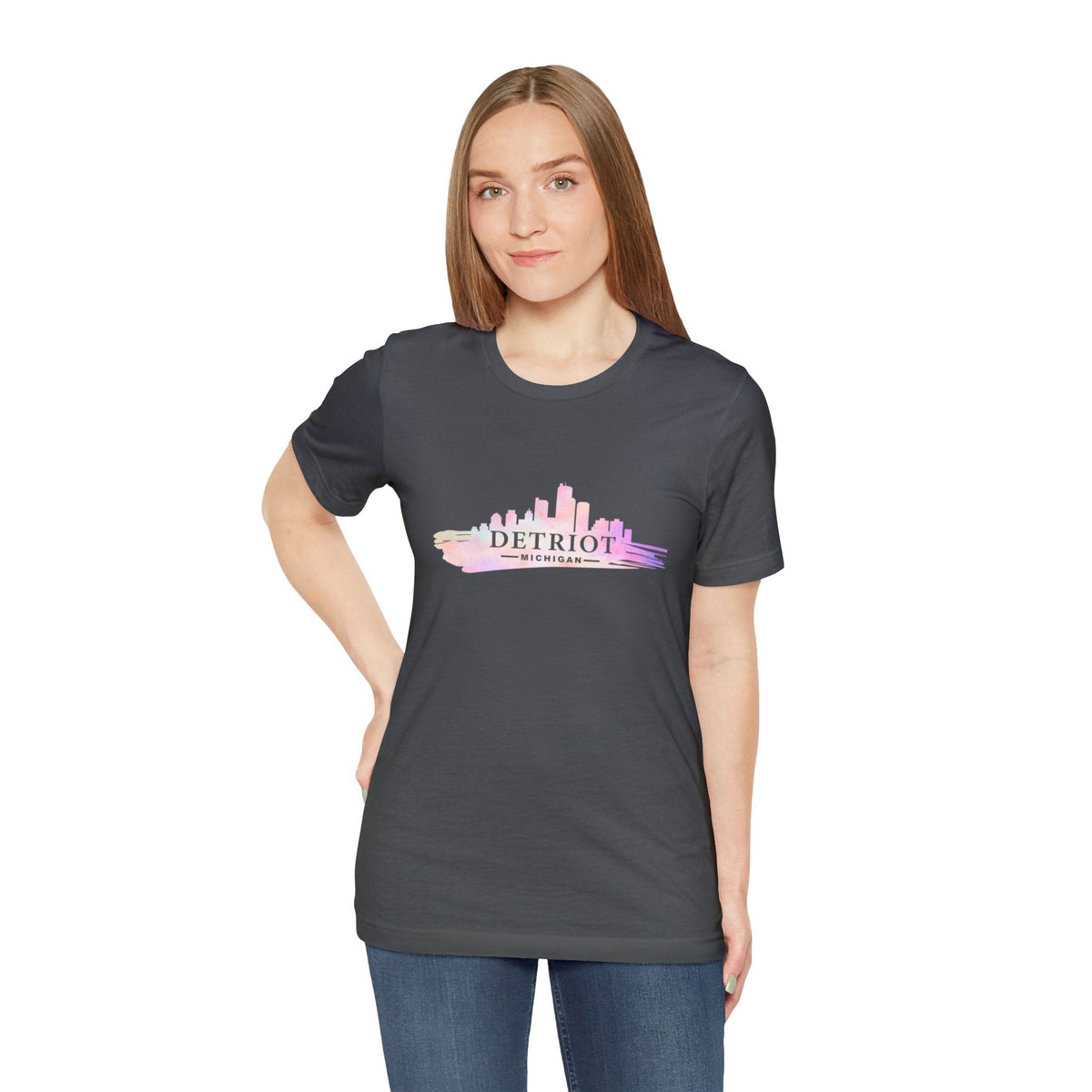 Detroit Skyline - Short Sleeve Tee