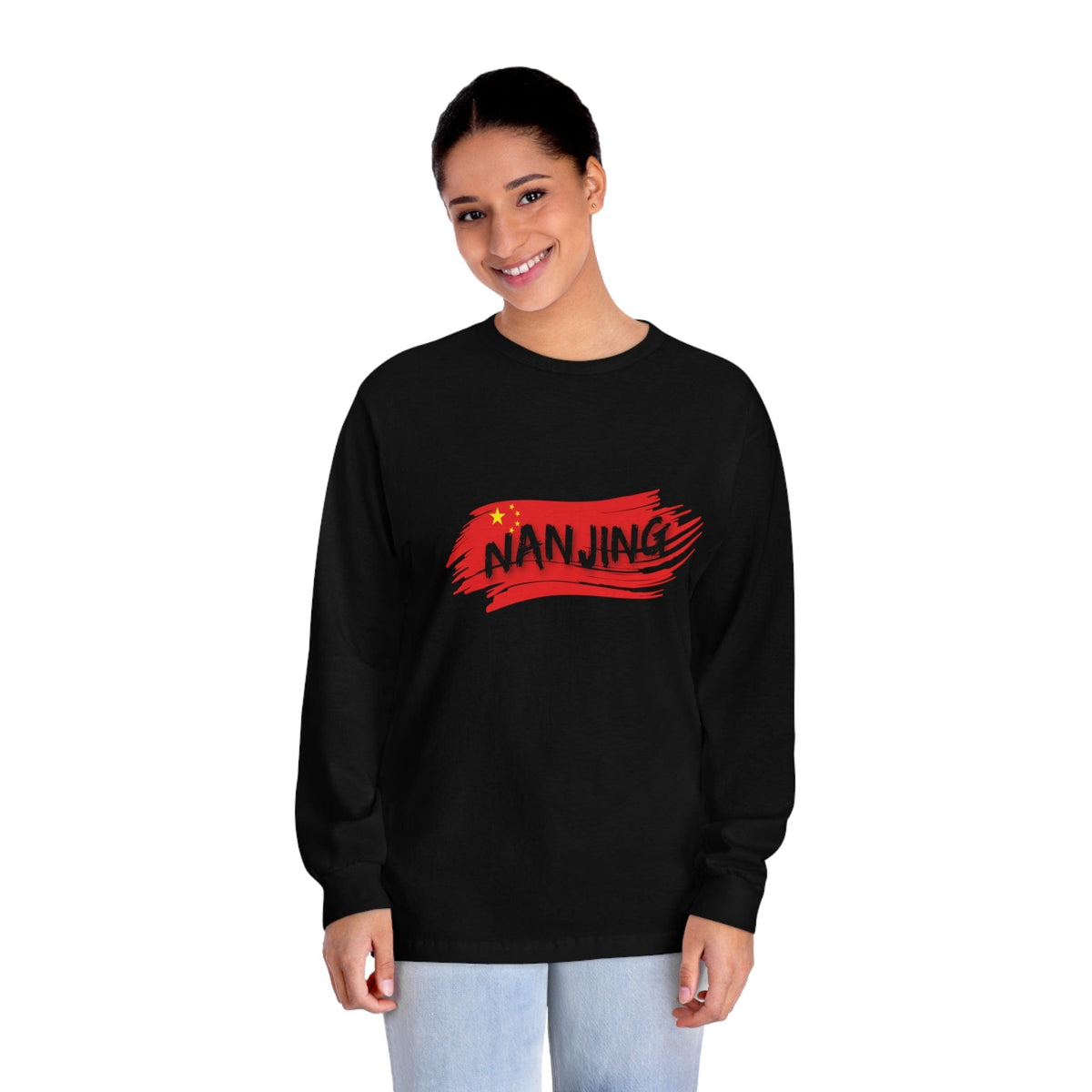 NANJING – Trendy Design, Premium Long Sleeve Tee
