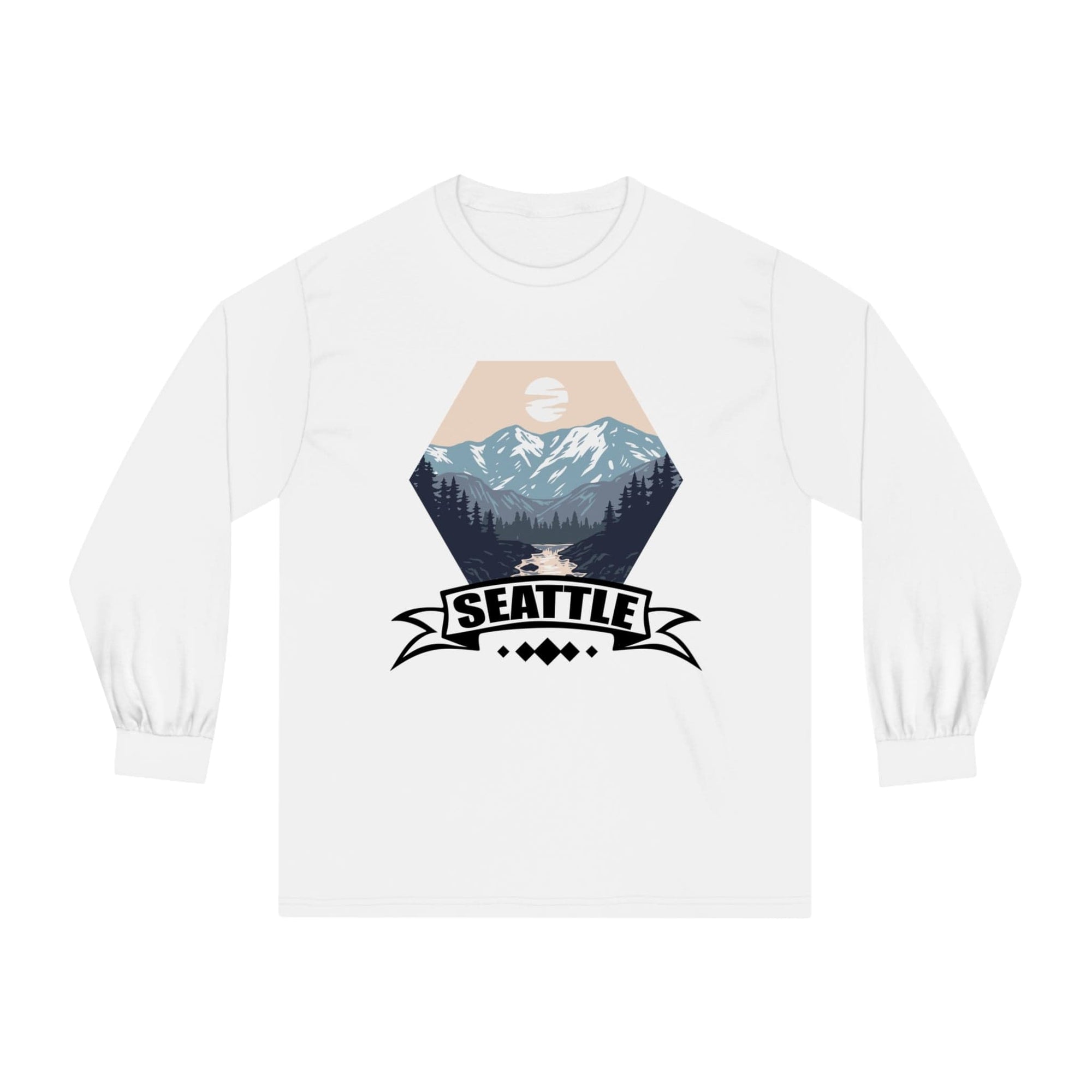 SEATTLE – Trendy Design, Premium Long Sleeve Tee