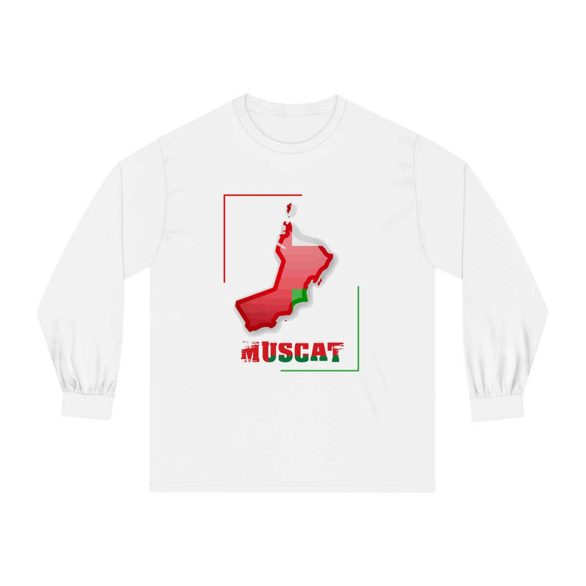 MUSCAT – Trendy Design, Premium Long Sleeve Tee