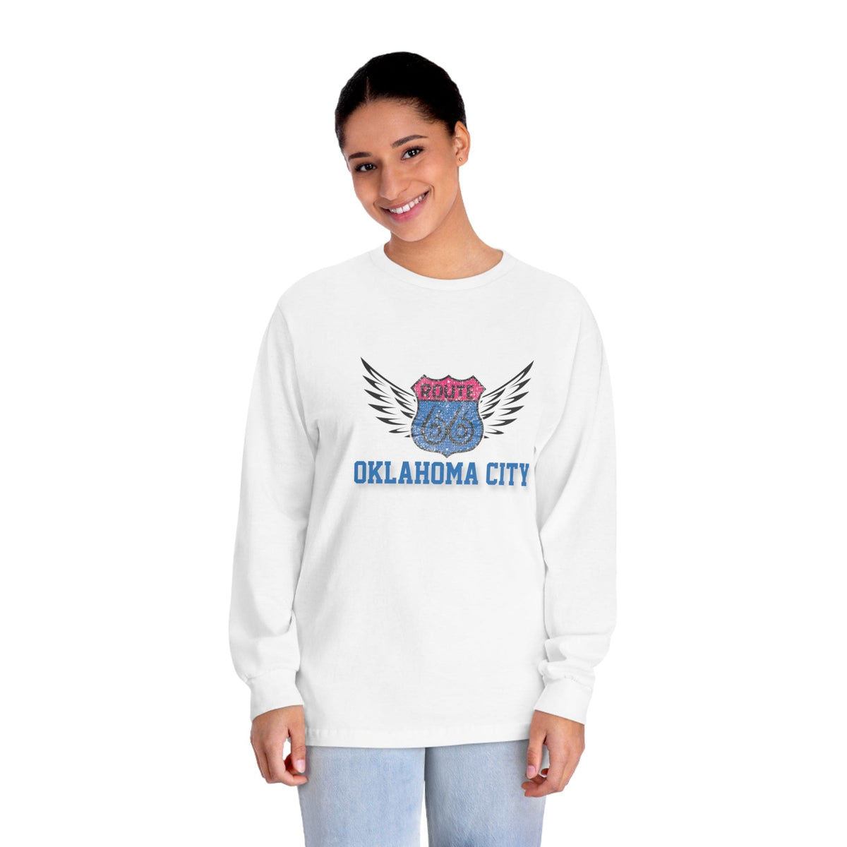 OKLAHOMA CITY – Trendy Design, Premium Long Sleeve Tee