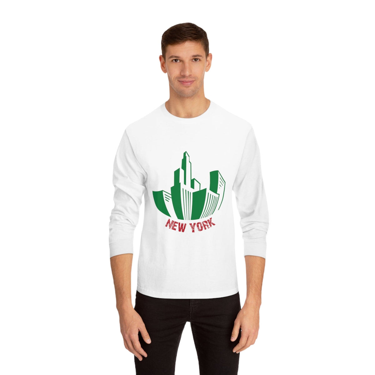 NEW YORK – Trendy Design, Premium Long Sleeve Tee