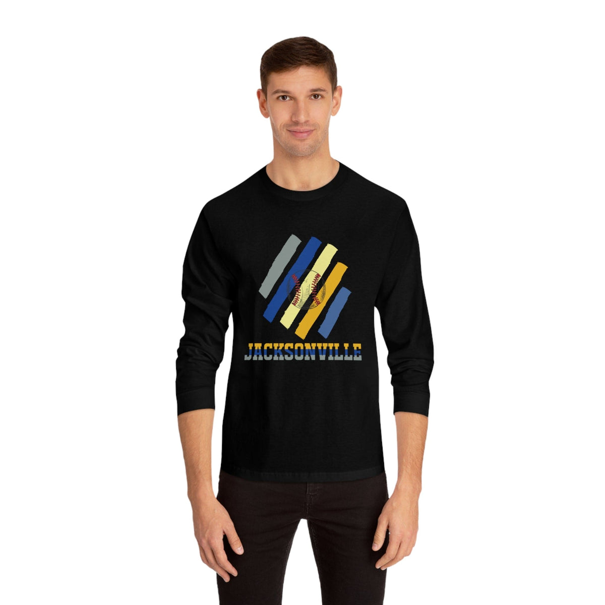 JACKSONVILLE – Trendy Design, Premium Long Sleeve Tee