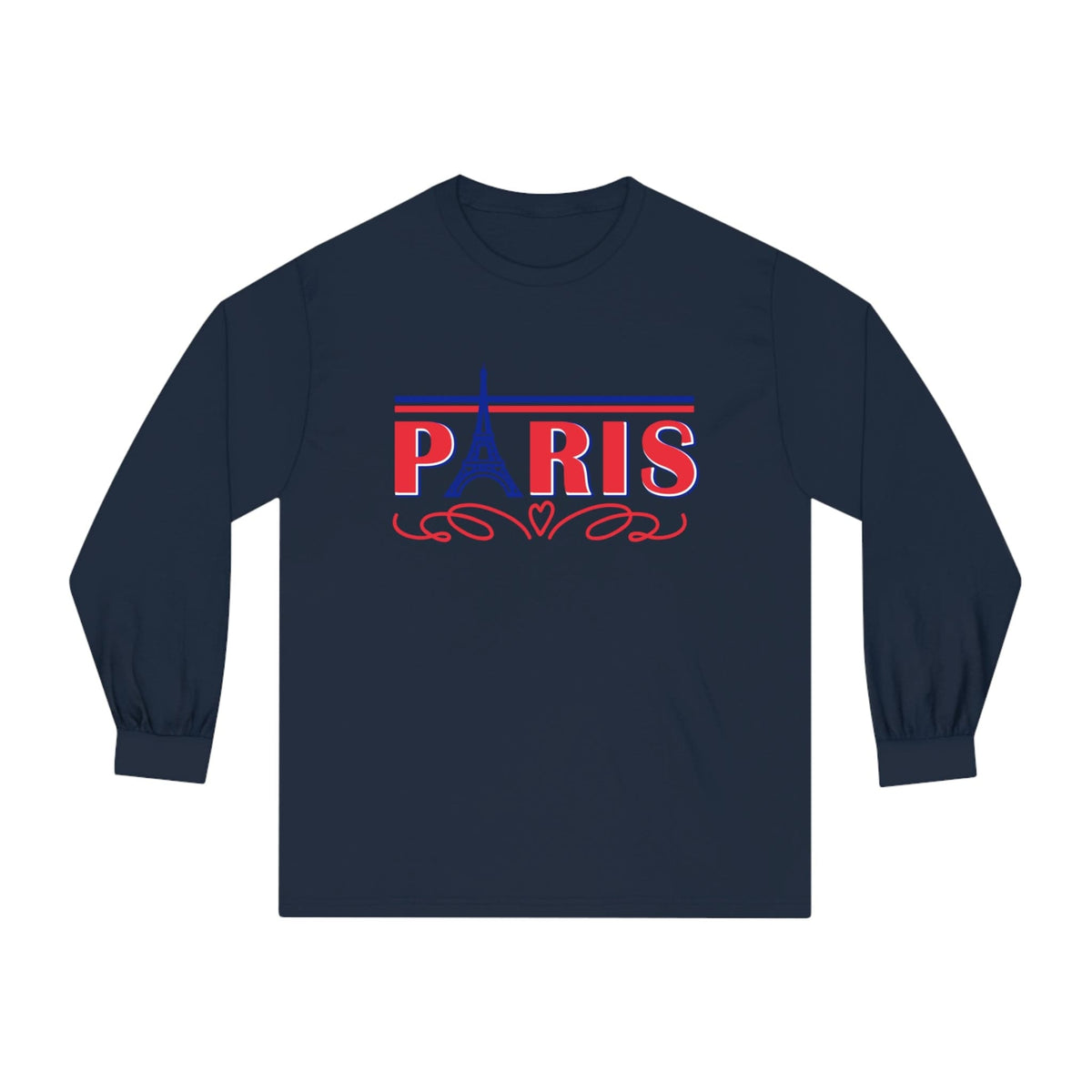 PARIS – Trendy Design, Premium Long Sleeve Tee