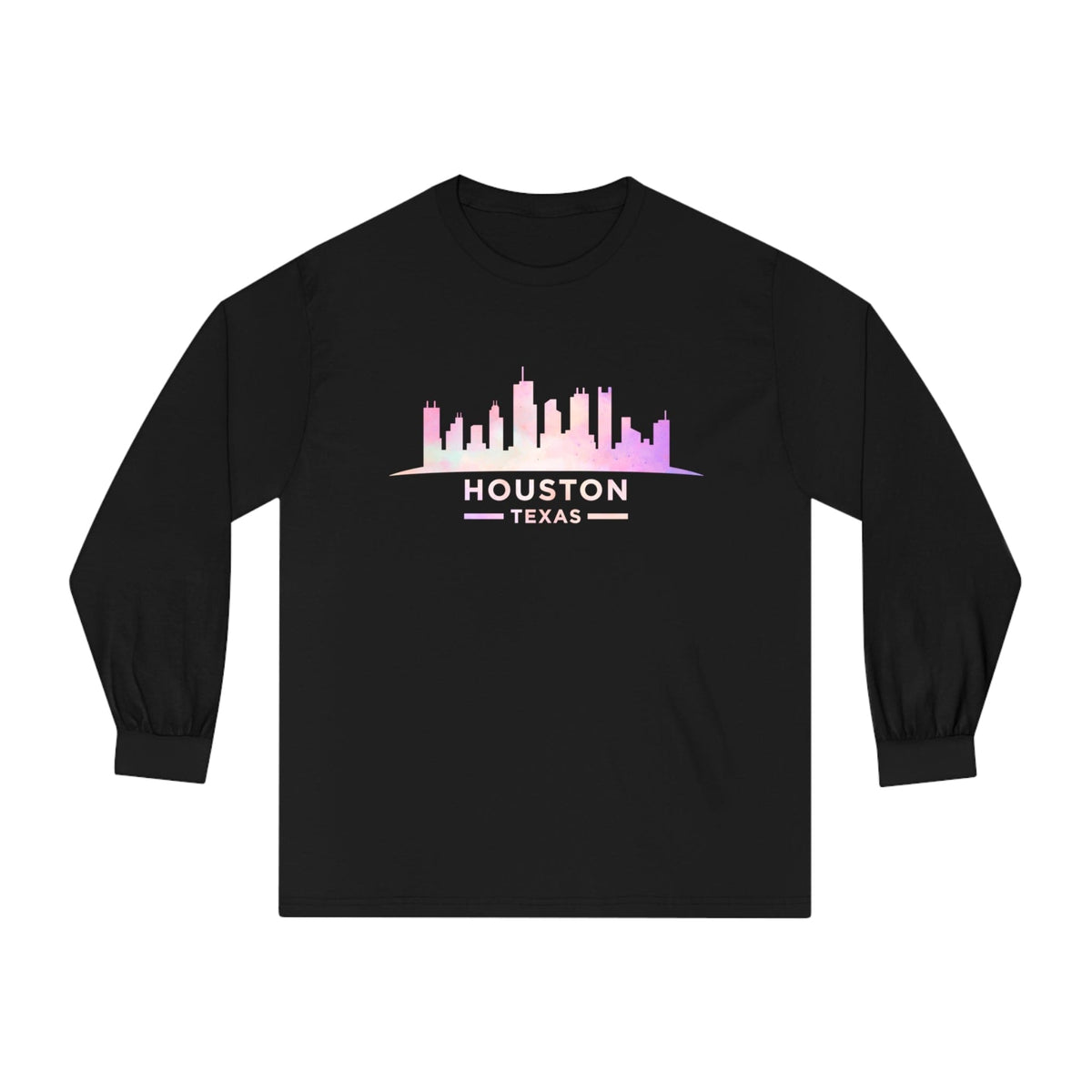 HOUSTON – Trendy Design, Premium Long Sleeve Tee
