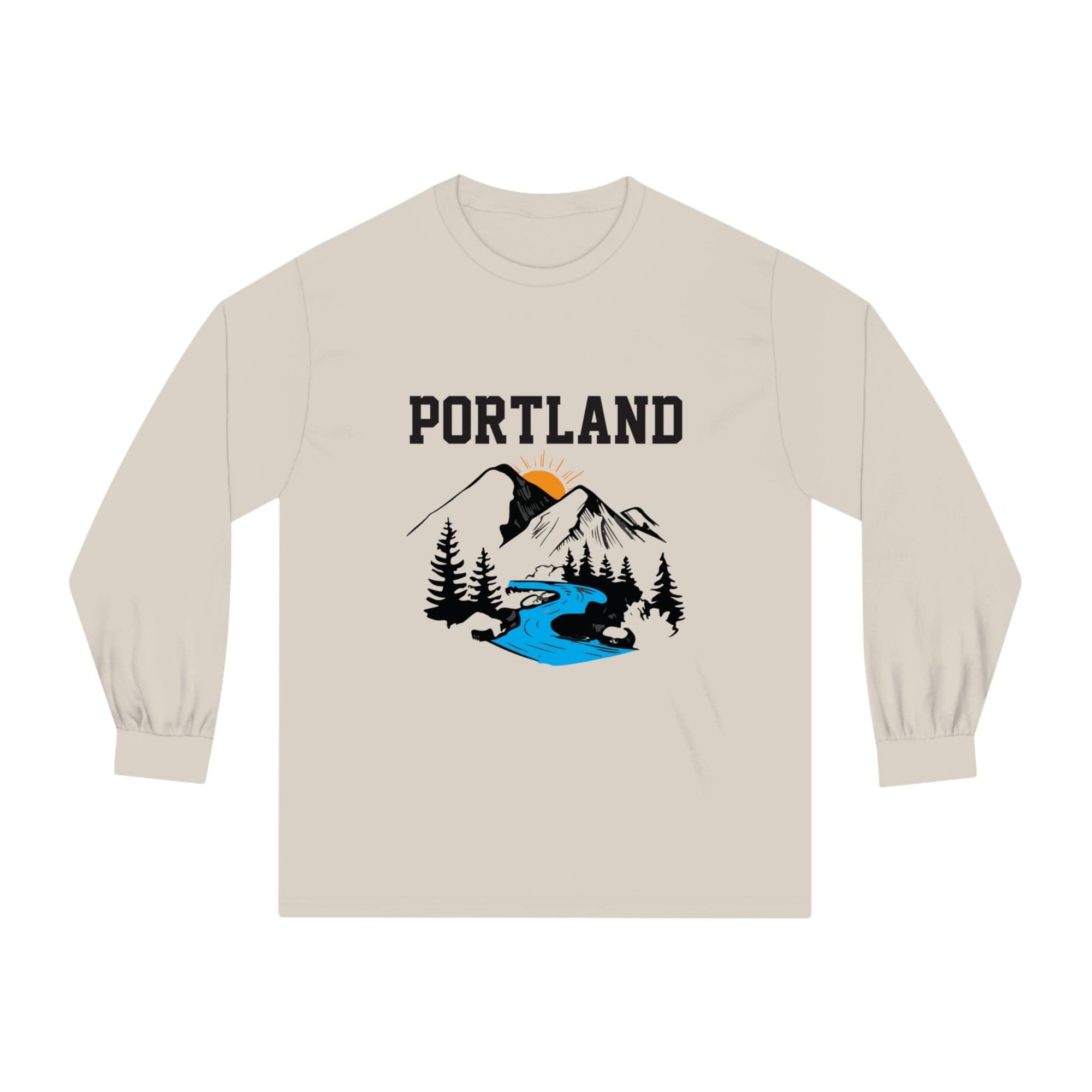 PORTLAND – Trendy Design, Premium Long Sleeve Tee