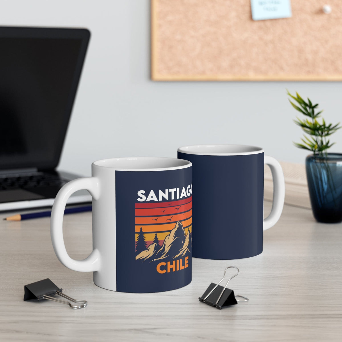 SANTIAGO - Awesome Ceramic Mug, Exclusive Design