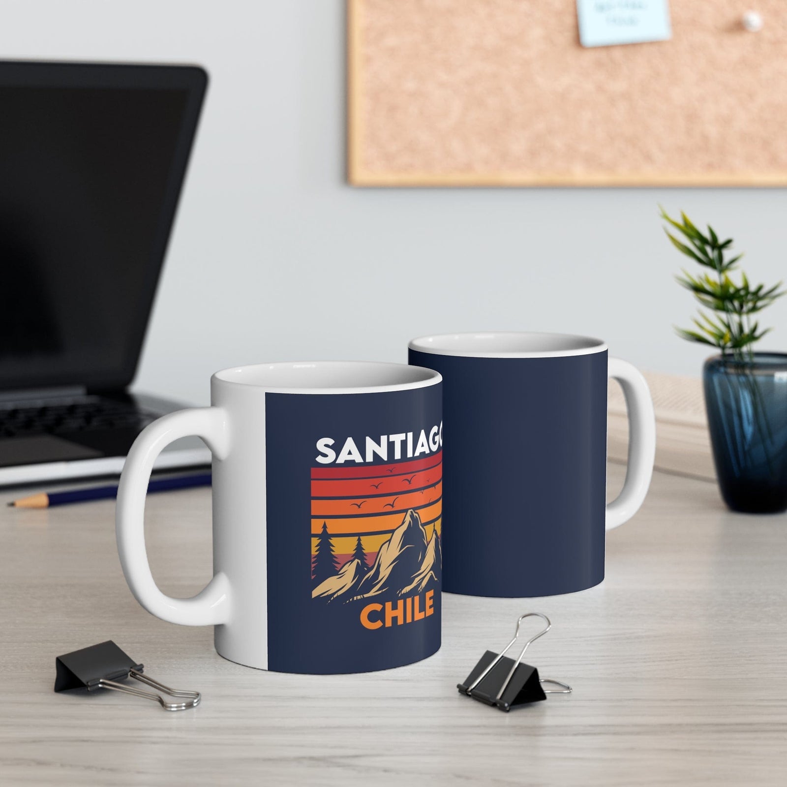 SANTIAGO - Awesome Ceramic Mug, Exclusive Design