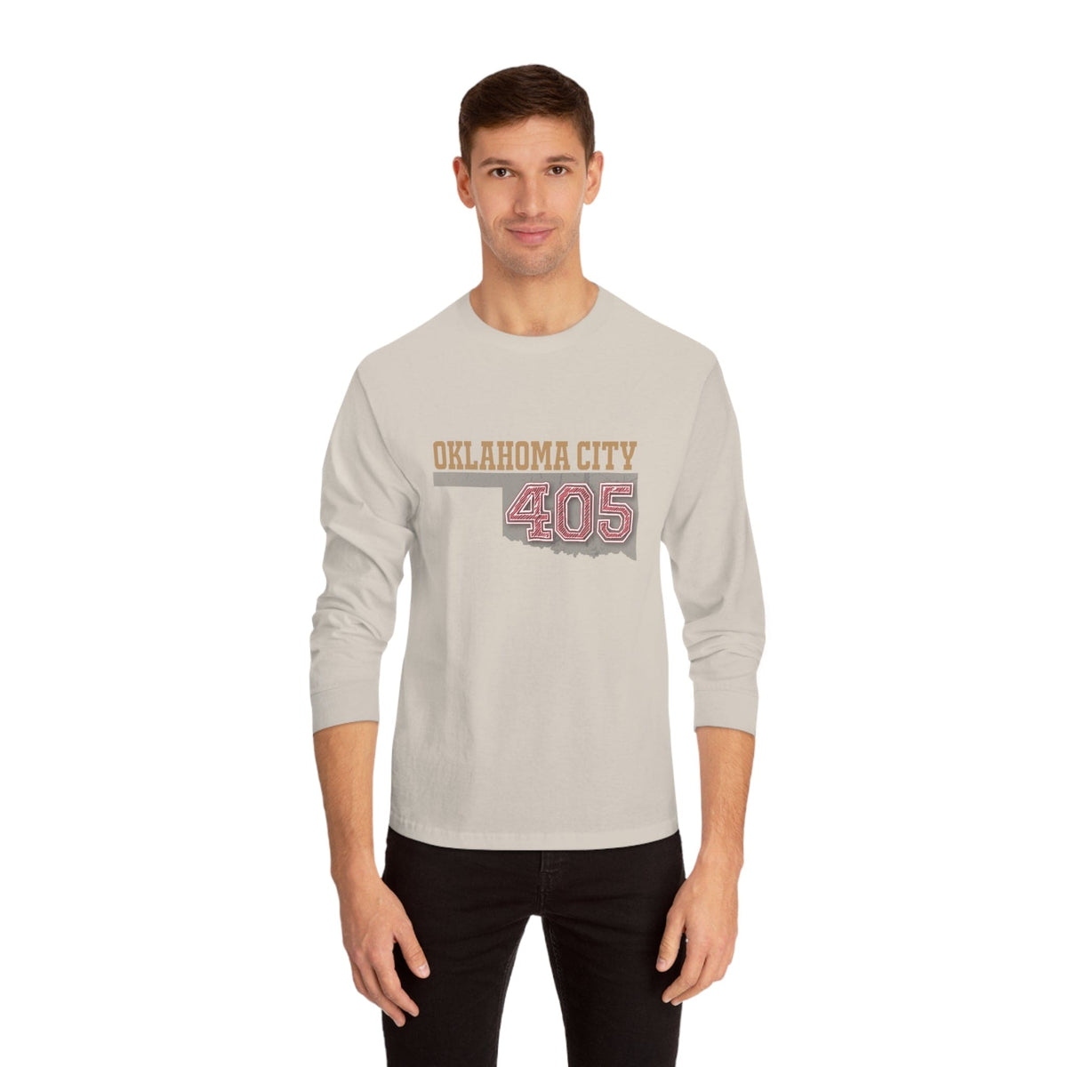 OKLAHOMA CITY – Trendy Design, Premium Long Sleeve Tee