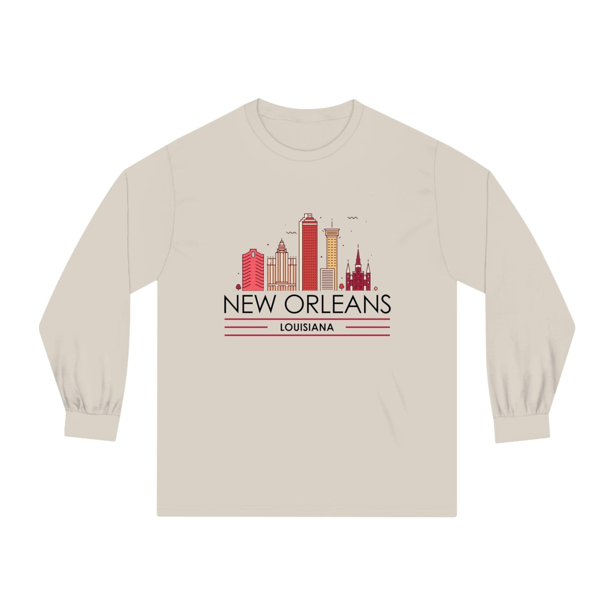 NEW ORLEANS – Trendy Design, Premium Long Sleeve Tee