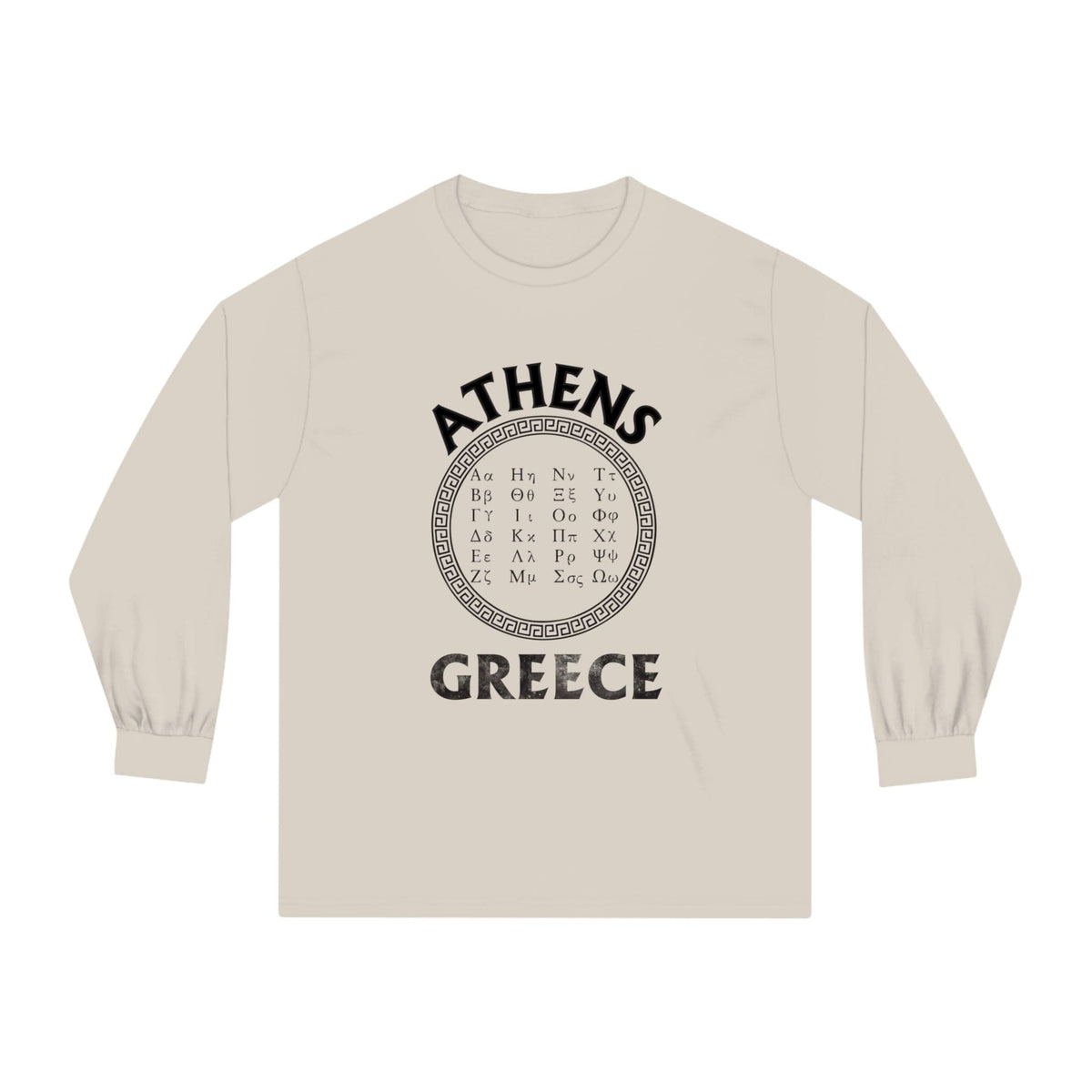 ATHENS – Trendy Design, Premium Long Sleeve Tee