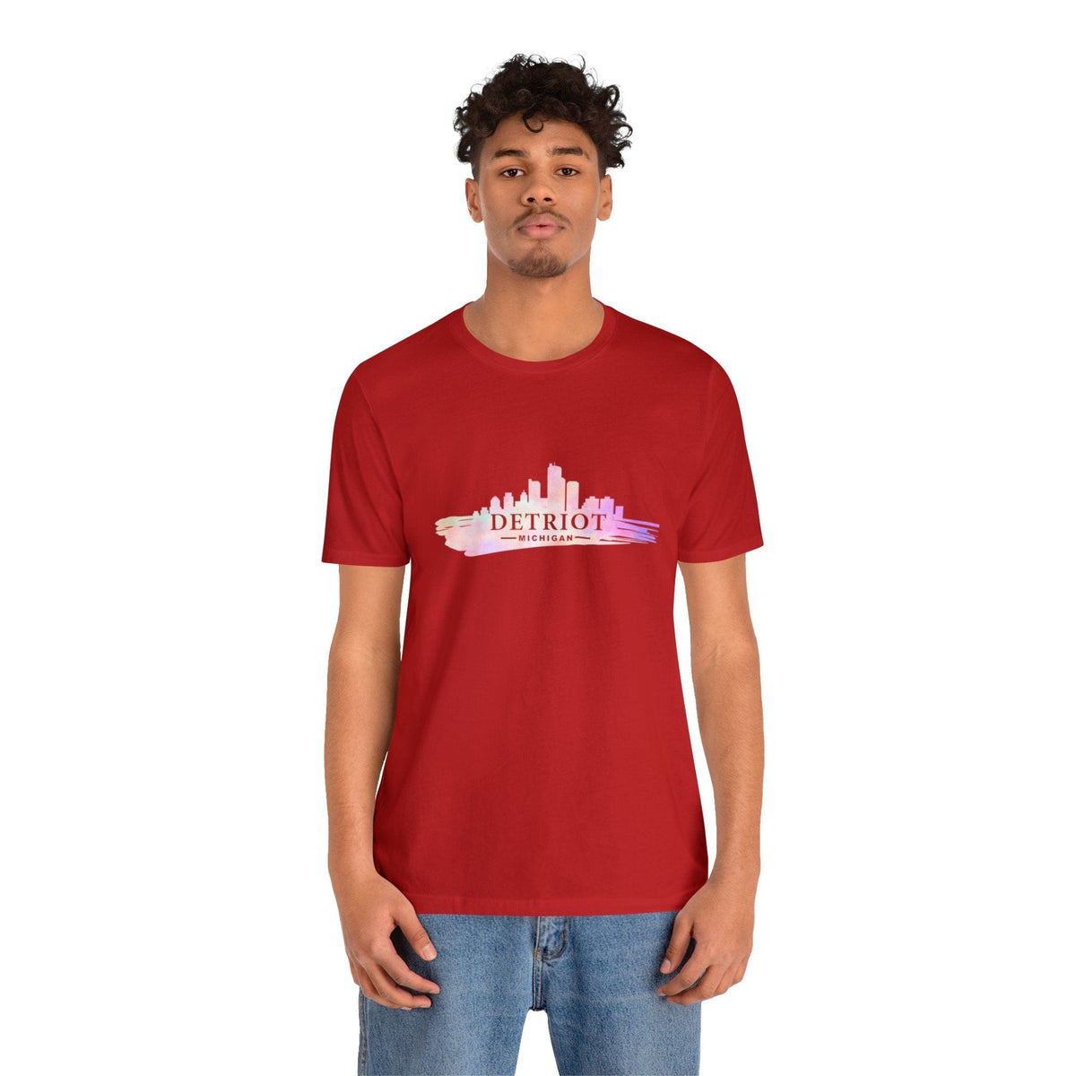 Detroit Skyline - Short Sleeve Tee