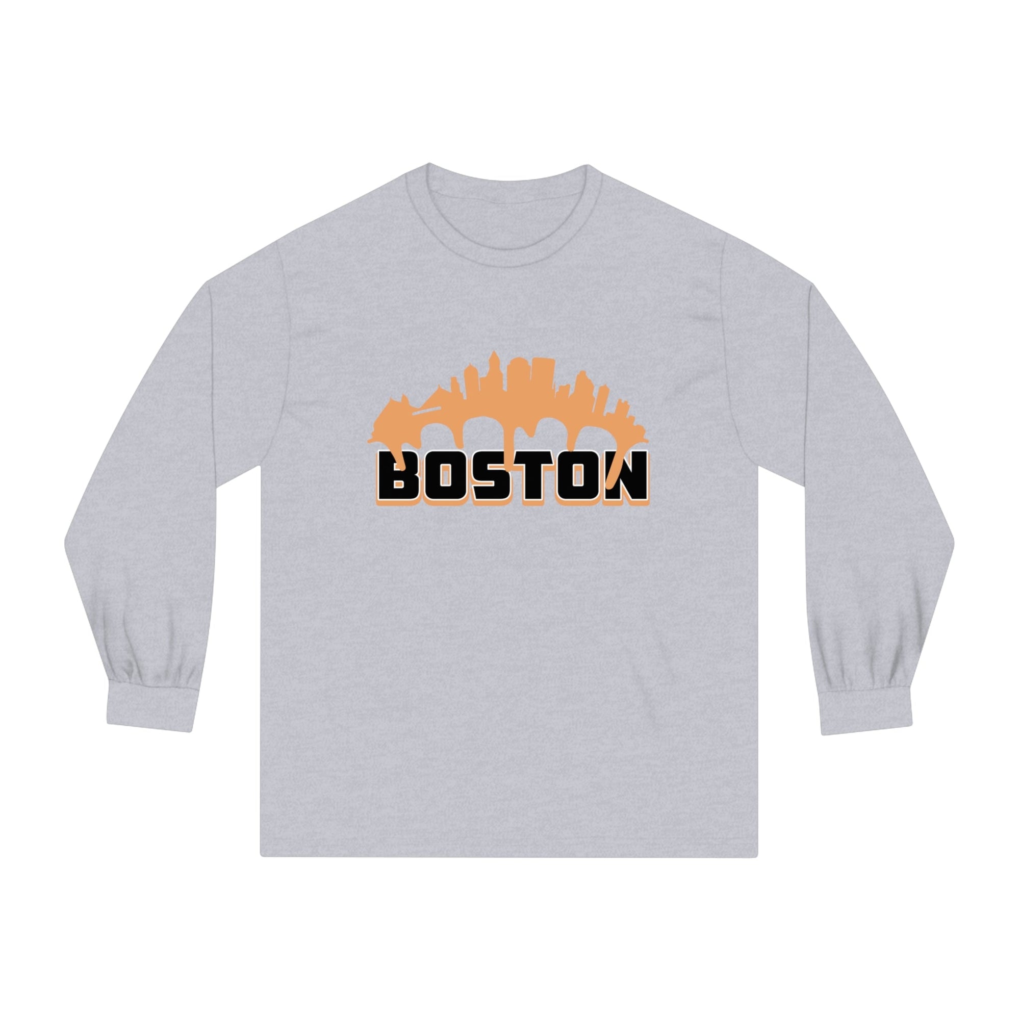 BOSTON – Trendy Design, Premium Long Sleeve Tee