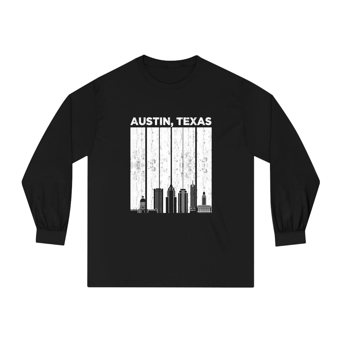 AUSTIN – Trendy Design, Premium Long Sleeve Tee